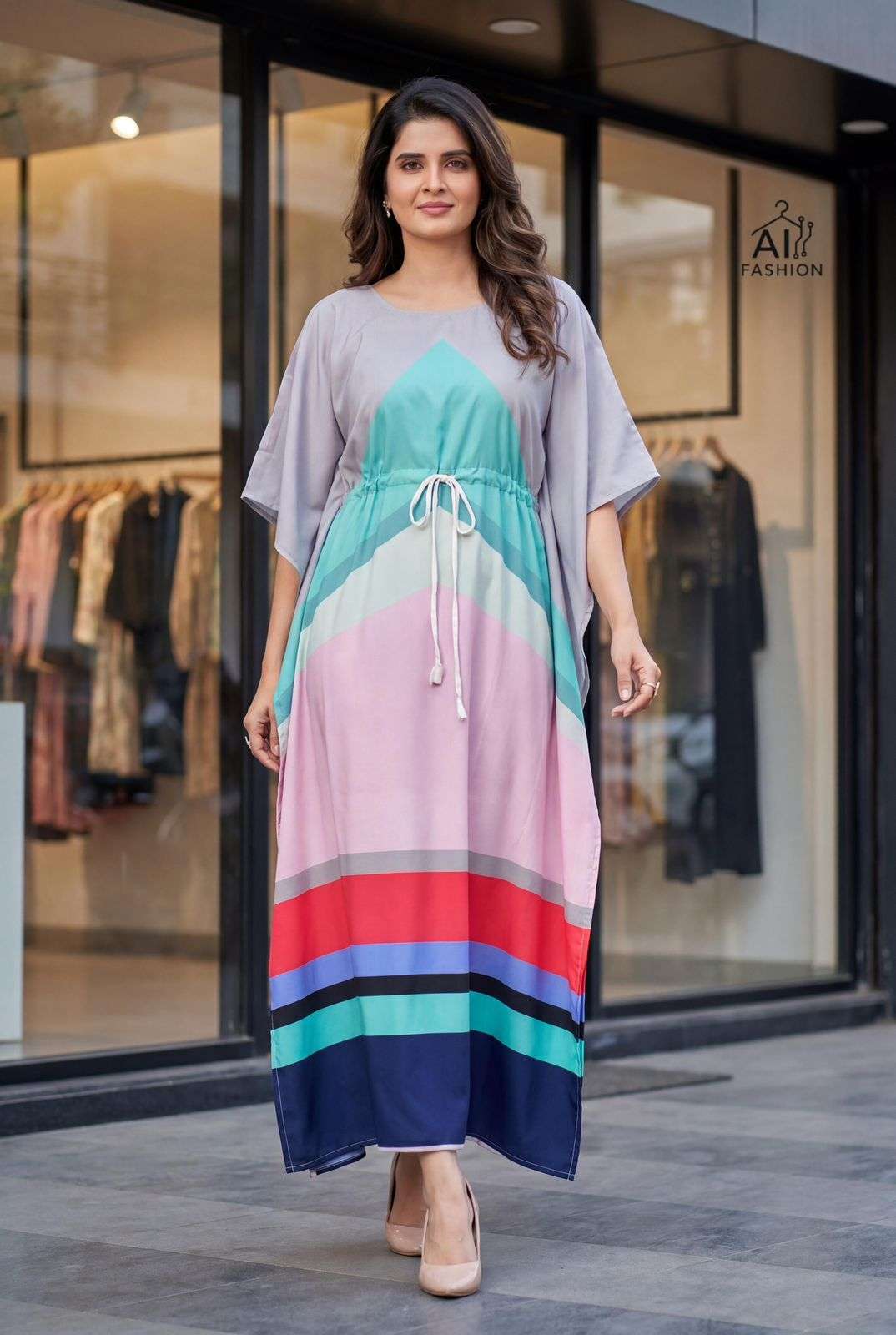 INLI KAFTAN VOL 7.0 CREPE DIGITAL PRINT FANCY WEAR LADIES KAFTAN