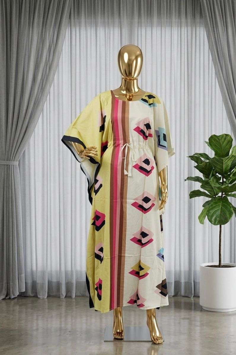 INLI KAFTAN VOL 7.0 CREPE DIGITAL PRINT FANCY WEAR LADIES KAFTAN