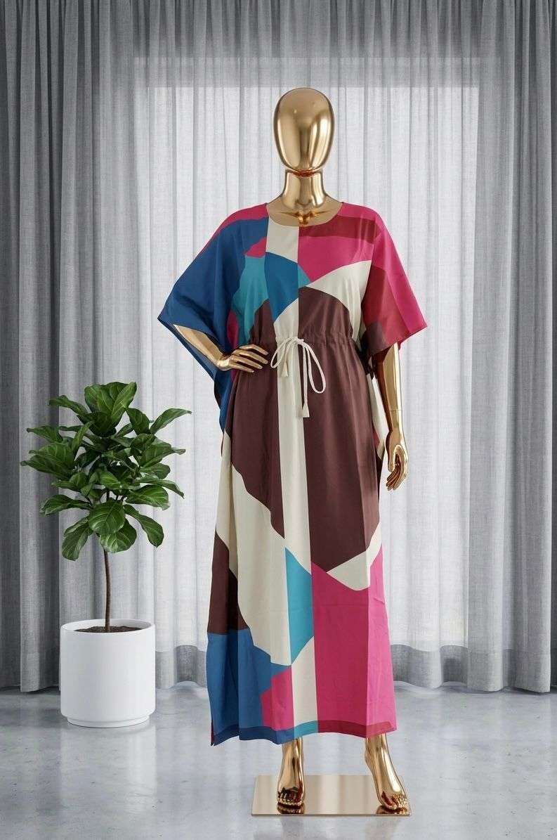 INLI KAFTAN VOL 7.0 CREPE DIGITAL PRINT FANCY WEAR LADIES KAFTAN