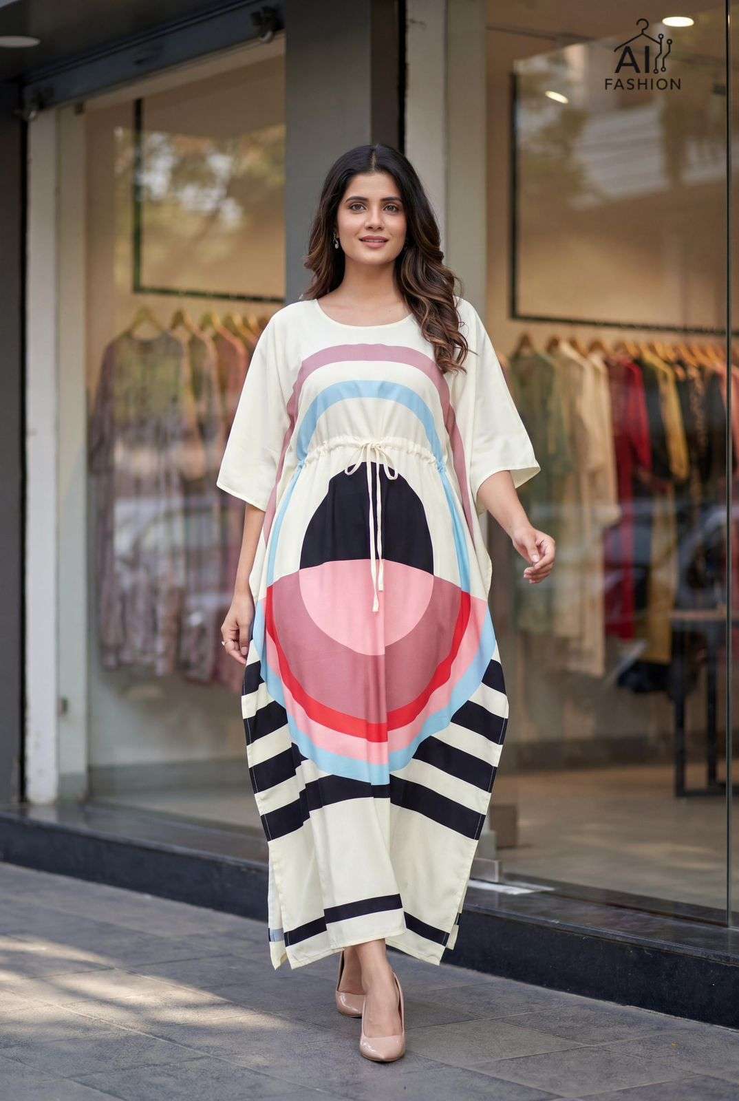 INLI KAFTAN VOL 7.0 CREPE DIGITAL PRINT FANCY WEAR LADIES KAFTAN