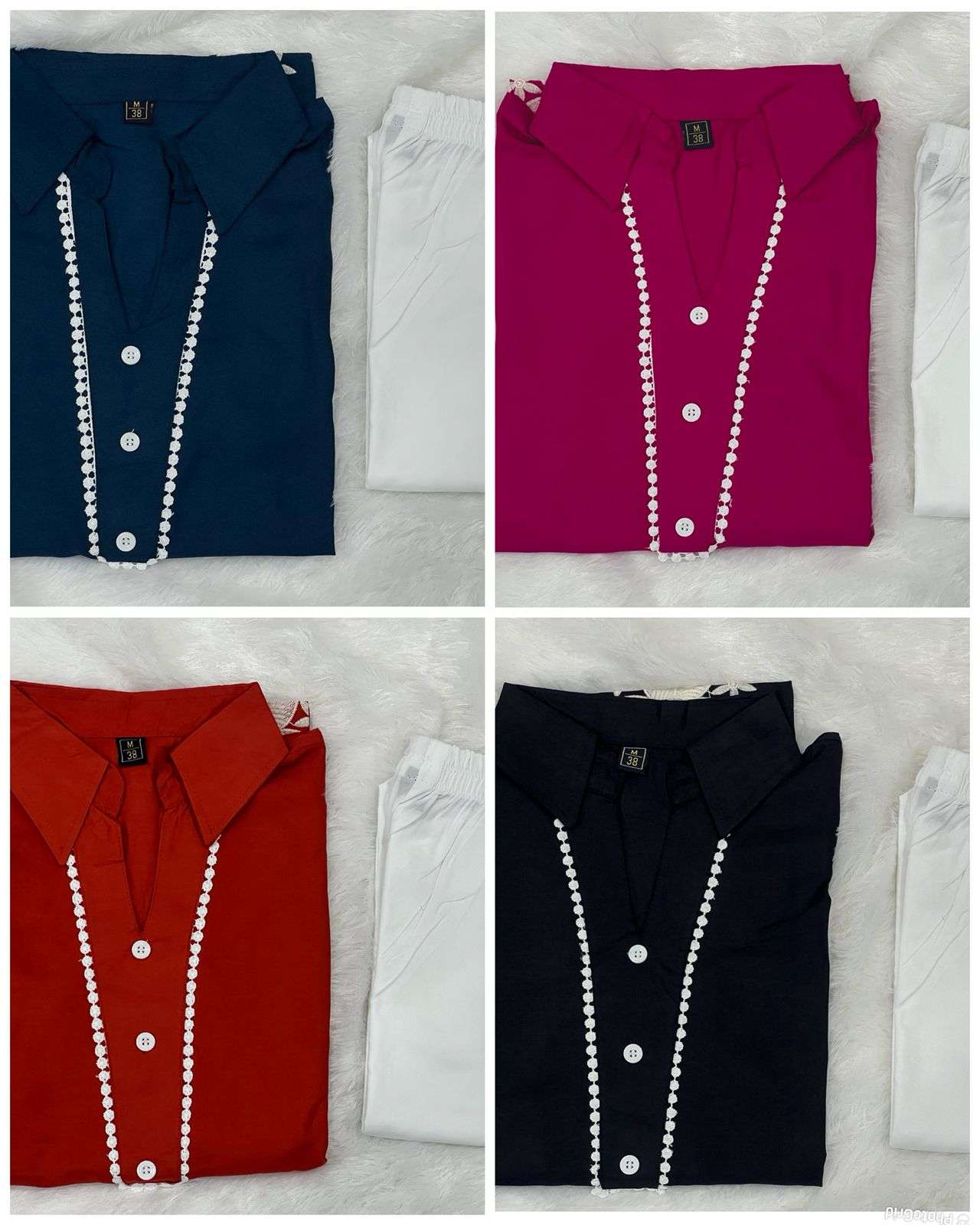 INLI THE STYLO 2.0 RAYON FANCY FANCY A LINE STYLE KURTI WITH PANT PAIR 