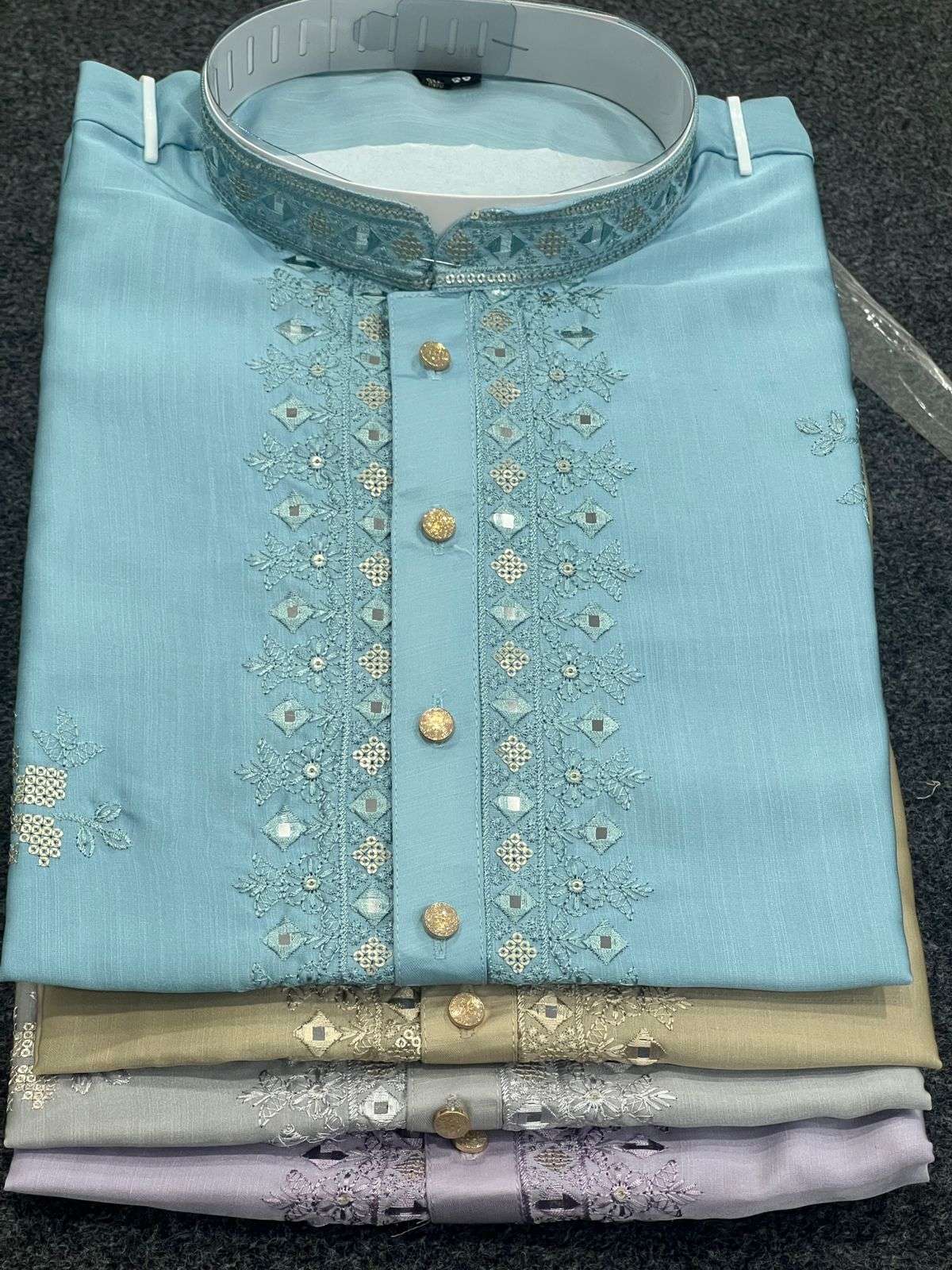 INLI UTSAV 11.0 SILK ETHNIC WEAR MENS KURTA WITH PYJAMA PAIR 