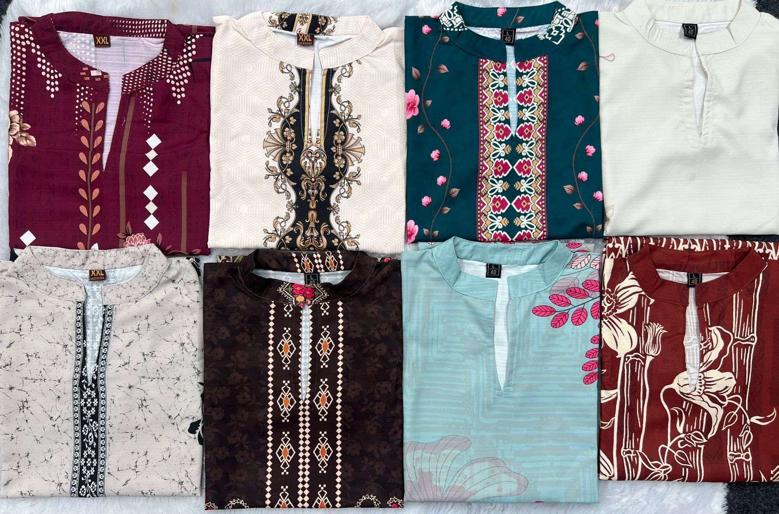 INLI VELORA VOGUE LINEN DIGITAL PRINT TURKISH STYLE CO-ORD SET
