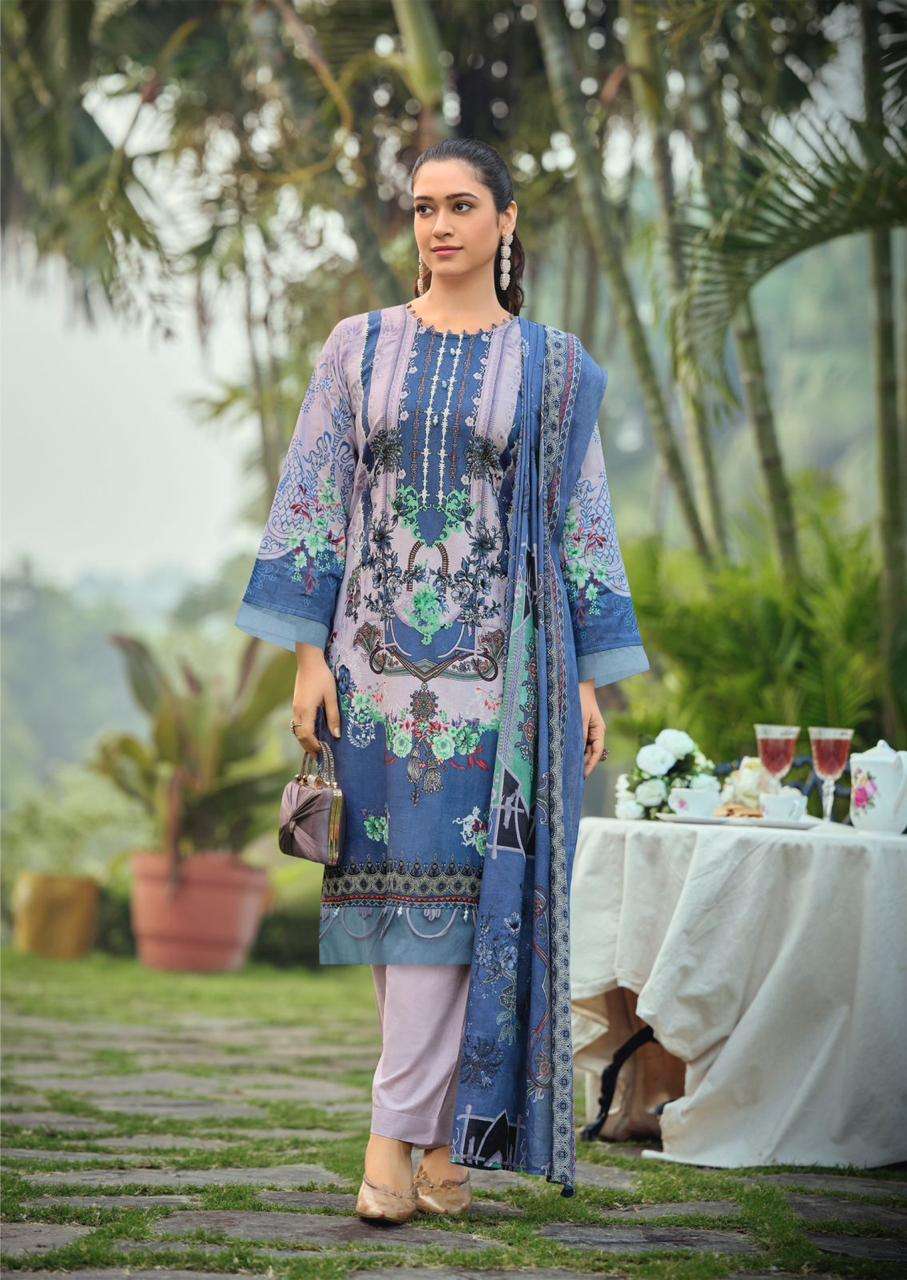 ISHAAL PRINTS GULMOHAR COMBO NEW DESIGNS LAWN COTTON DIGITAL PRINT SALWAR SUIT