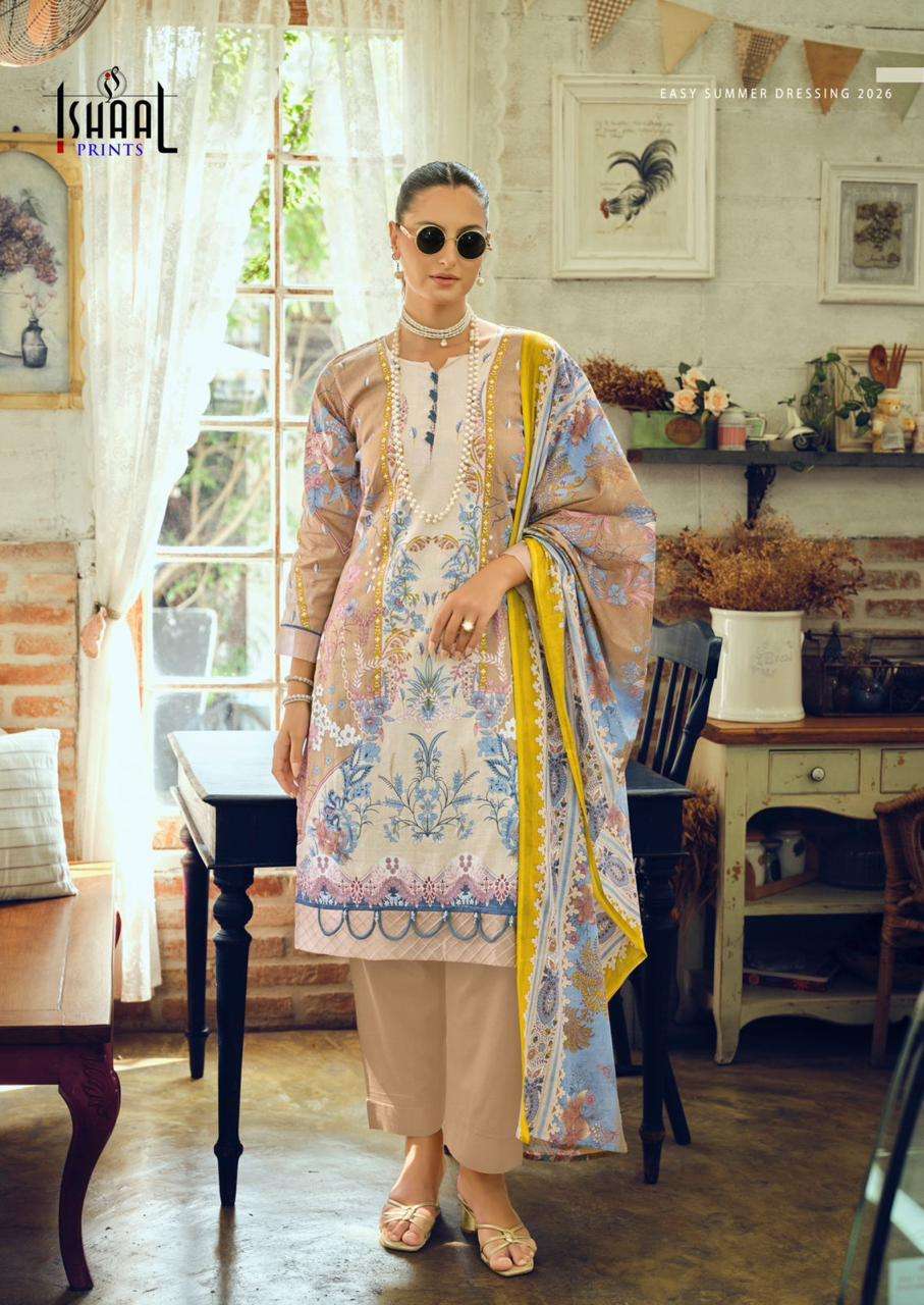 ISHAAL PRINTS GULMOHAR COMBO NEW DESIGNS LAWN COTTON DIGITAL PRINT SALWAR SUIT
