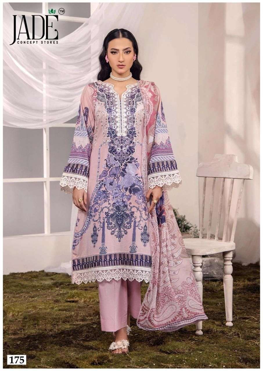 JADE CHEVRON EXCLUSIVE HEAVY COTTON VOL 18 READY MADE COLLECTION 
