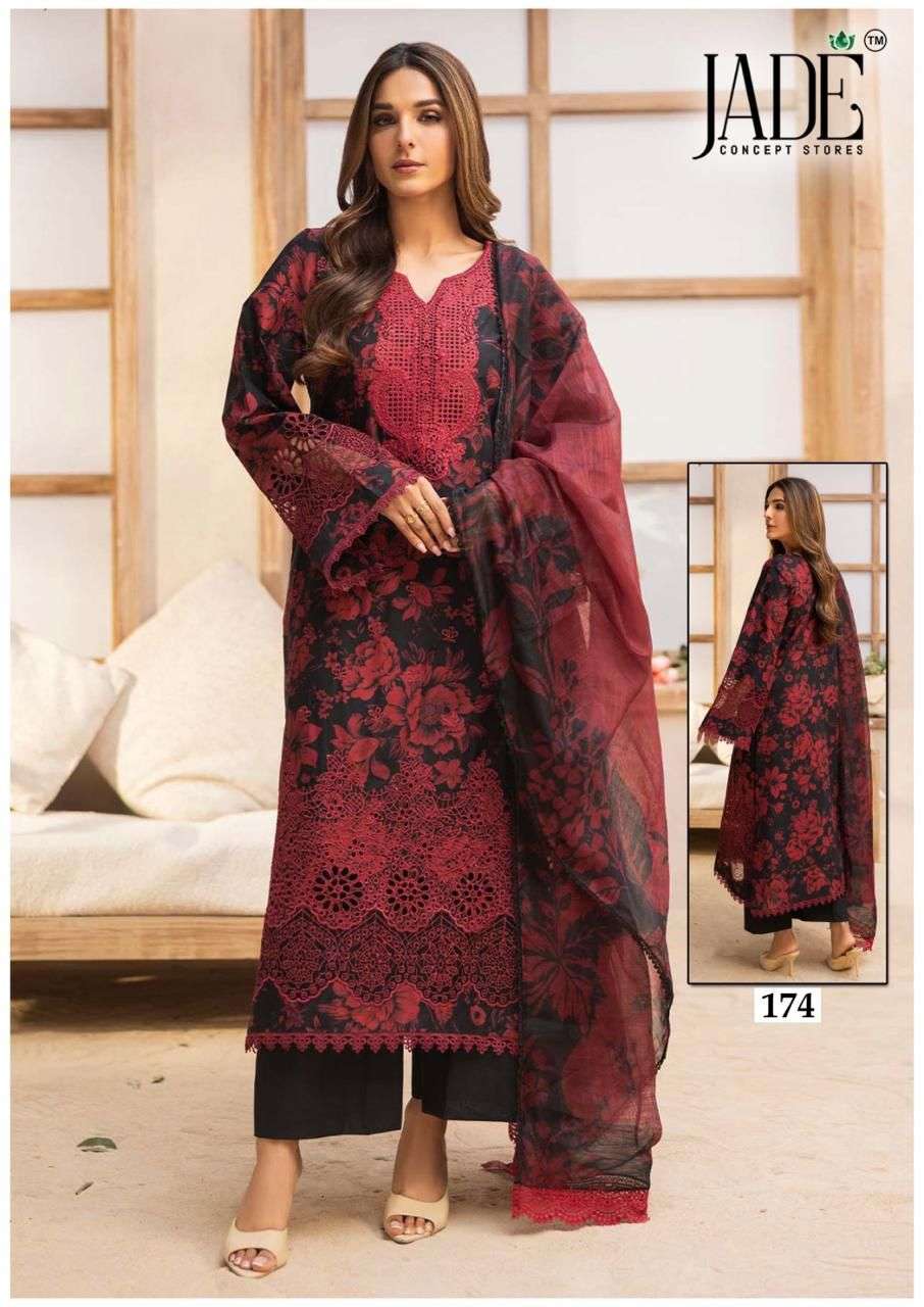 JADE CHEVRON EXCLUSIVE HEAVY COTTON VOL 18 READY MADE COLLECTION 