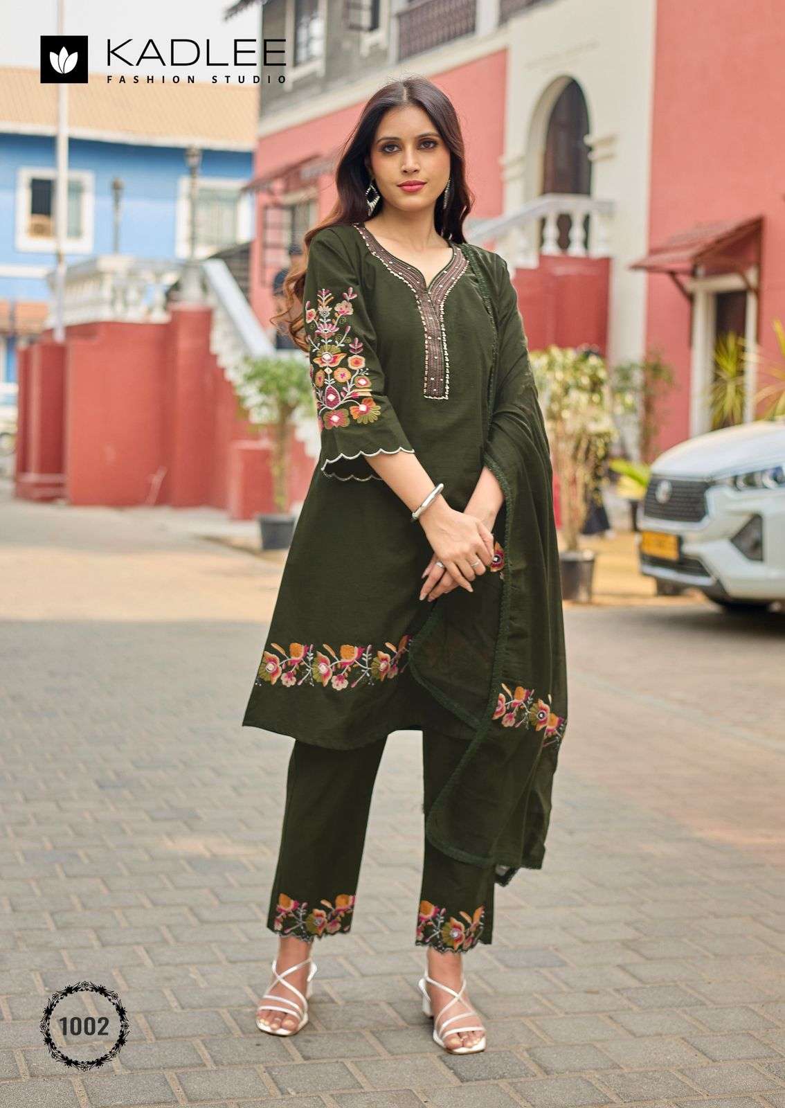 KADLEE FASHION AAMIRA COTTON FANCY WORKS LADIES 3PCS SET COLLECTION 