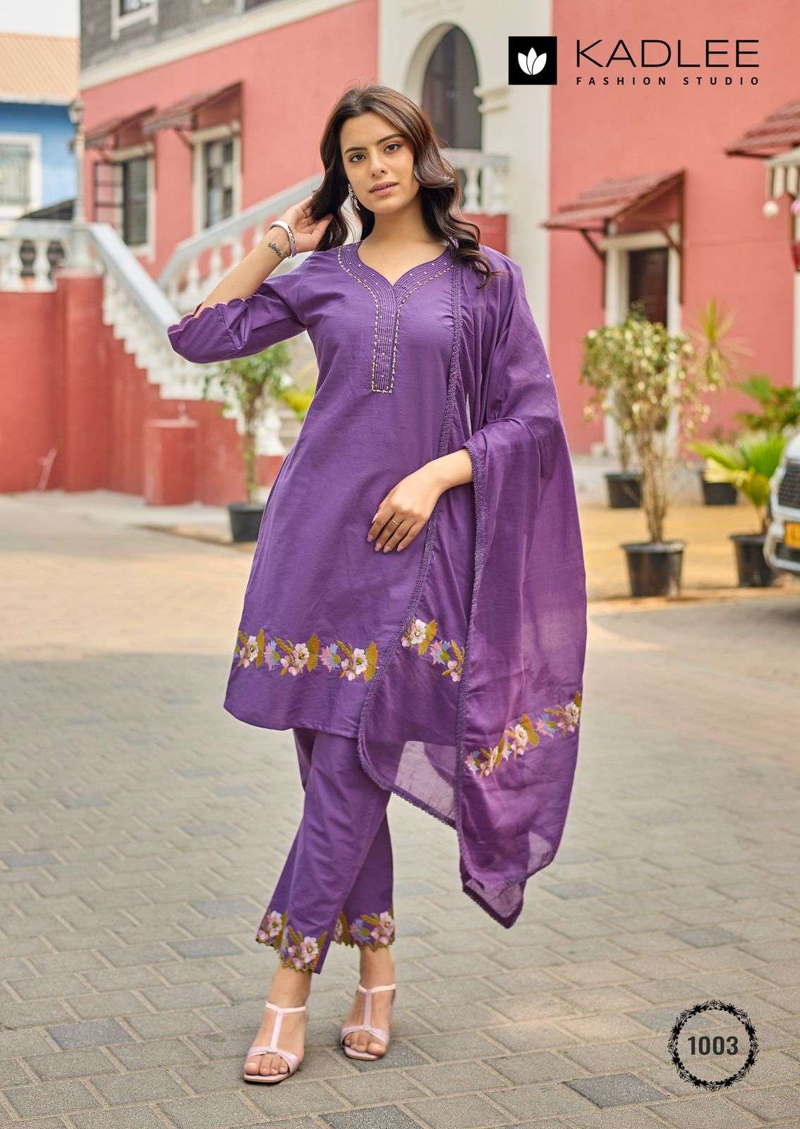 KADLEE FASHION AAMIRA COTTON FANCY WORKS LADIES 3PCS SET COLLECTION 