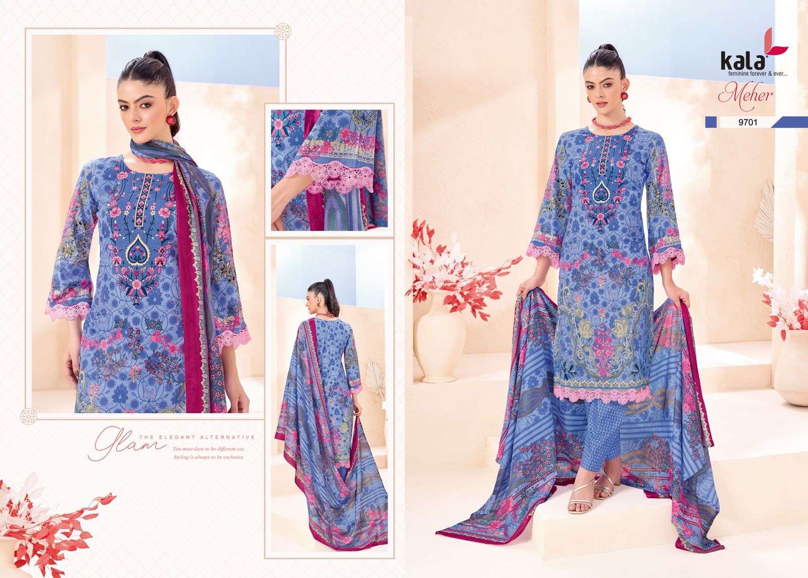 KALA FASHION MEHER VOL 11 COTTON DIGITAL PRINT SALWAR SUIT
