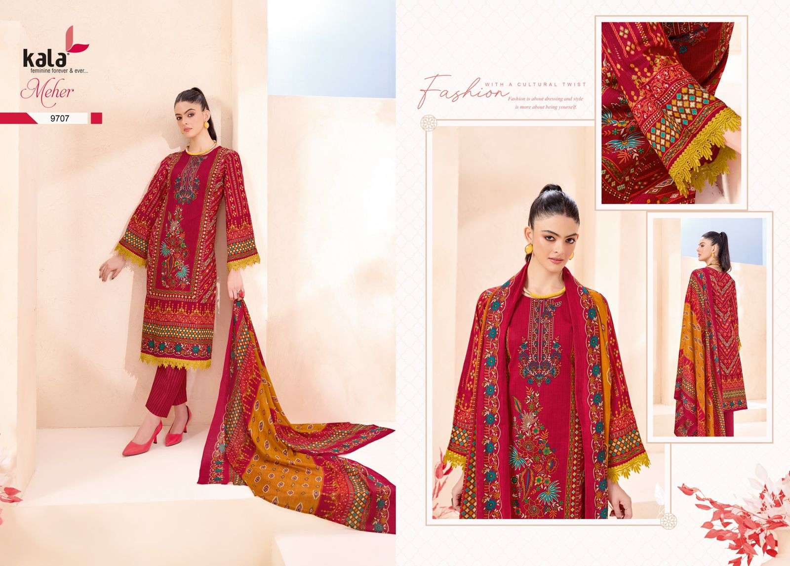 KALA FASHION MEHER VOL 11 COTTON DIGITAL PRINT SALWAR SUIT