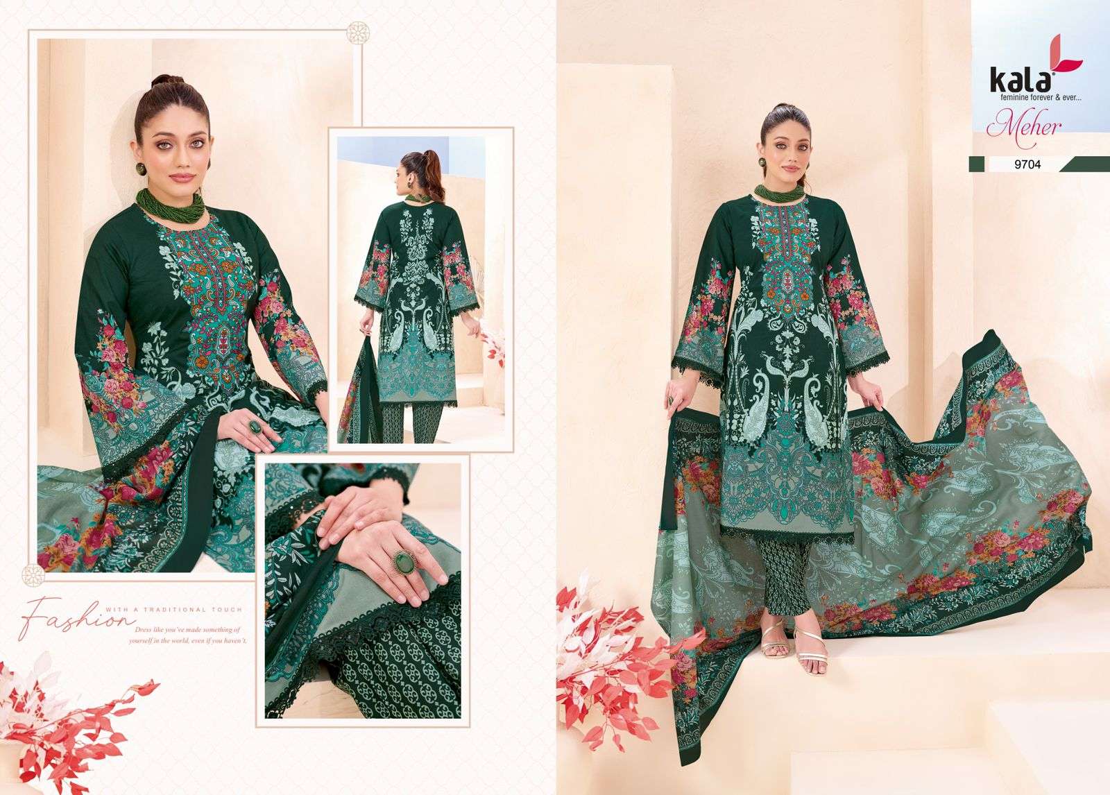 KALA FASHION MEHER VOL 11 COTTON DIGITAL PRINT SALWAR SUIT