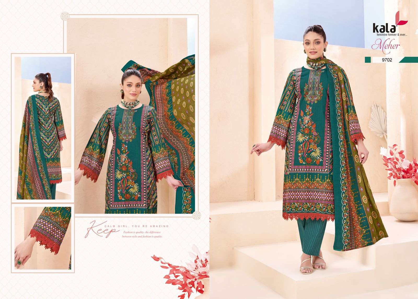 KALA FASHION MEHER VOL 11 COTTON DIGITAL PRINT SALWAR SUIT