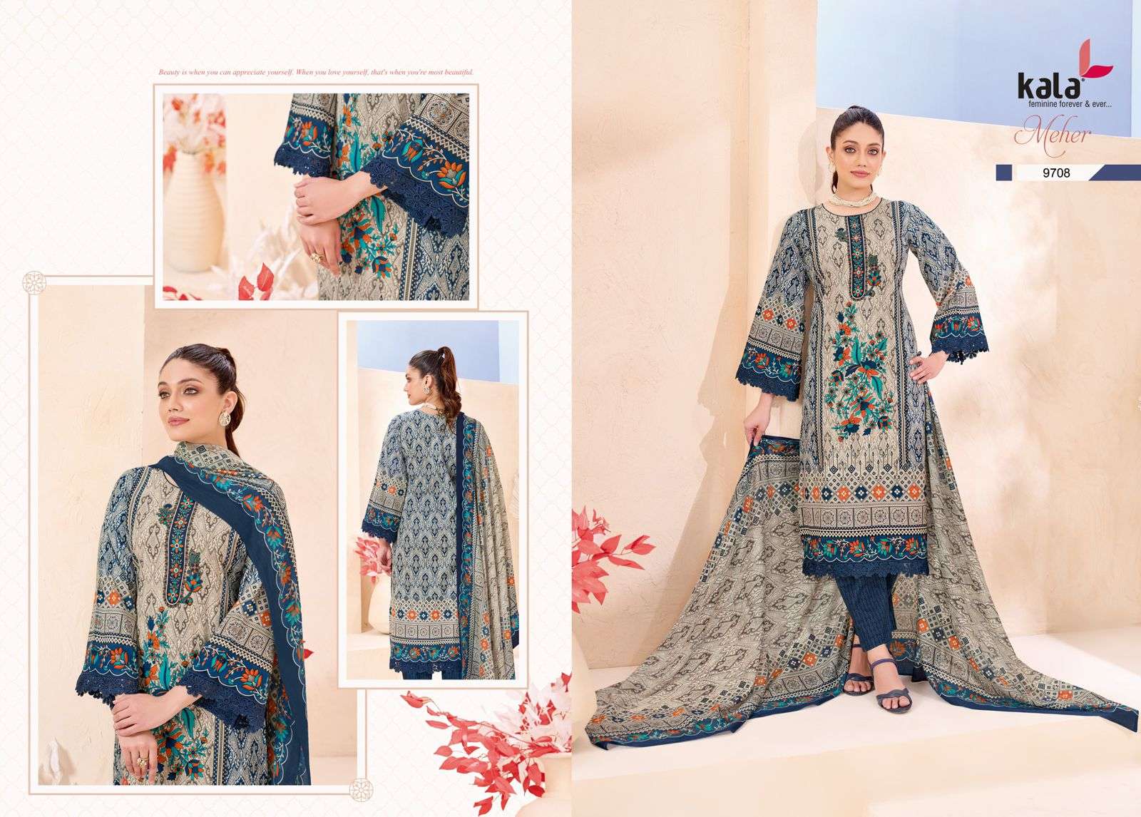 KALA FASHION MEHER VOL 11 COTTON DIGITAL PRINT SALWAR SUIT