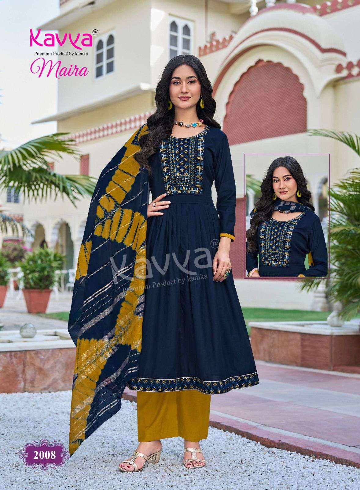 KAVYA MAIRA VOL 2 FANCY UMBRELLA CUT STYLE LADIES 3PCS SET COLLECTION 