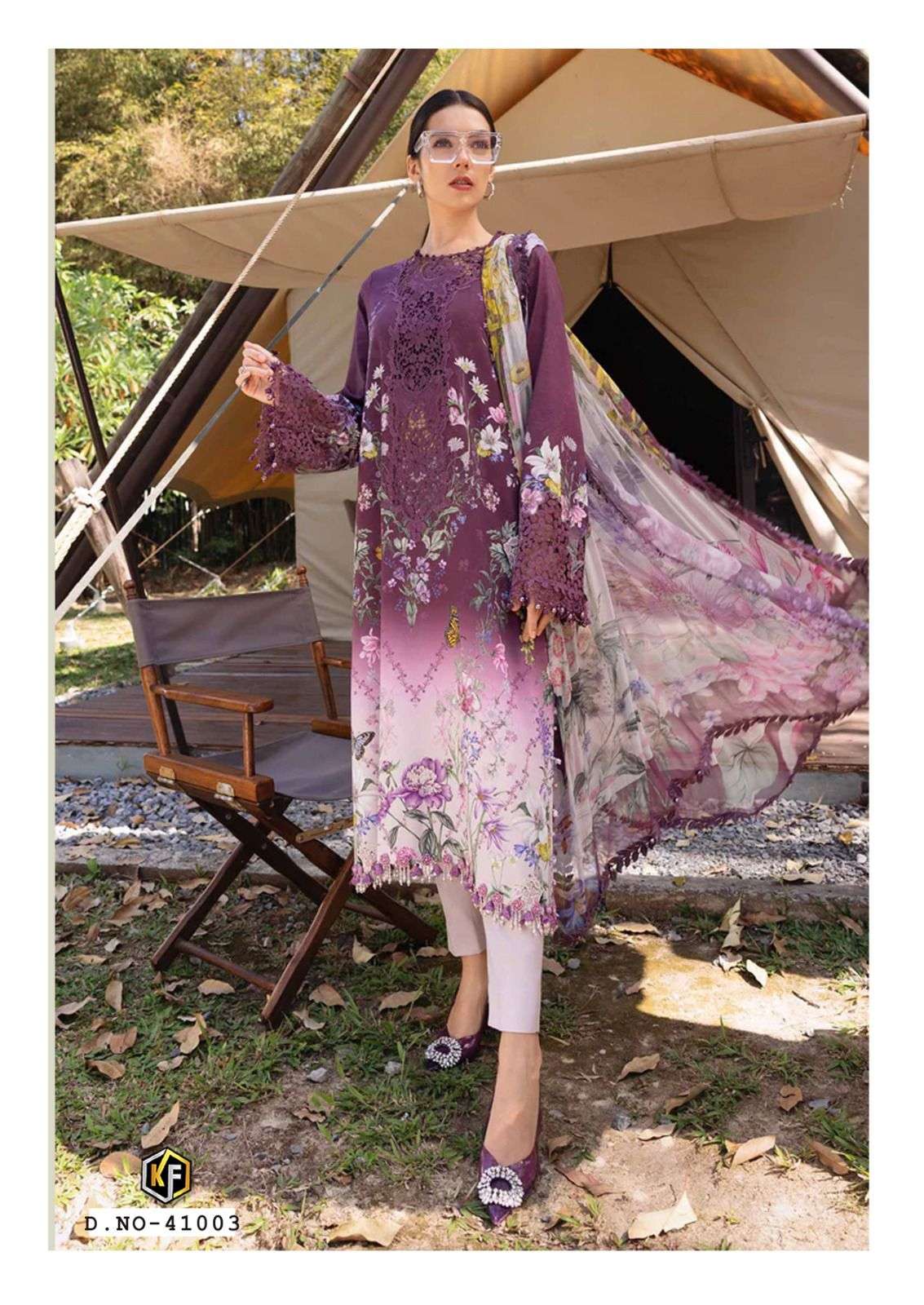 KEVAL FAB MARIA B VOL 41 COTTON DIGITAL PRINT SALWAR SUIT