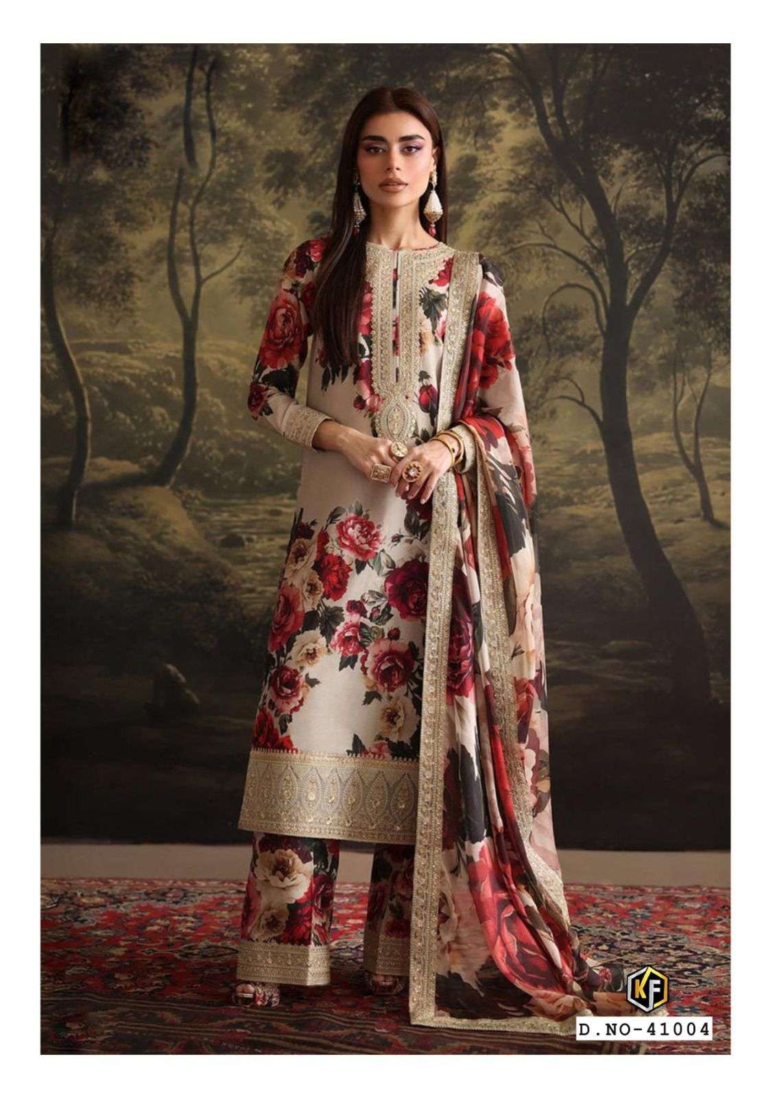 KEVAL FAB MARIA B VOL 41 COTTON DIGITAL PRINT SALWAR SUIT