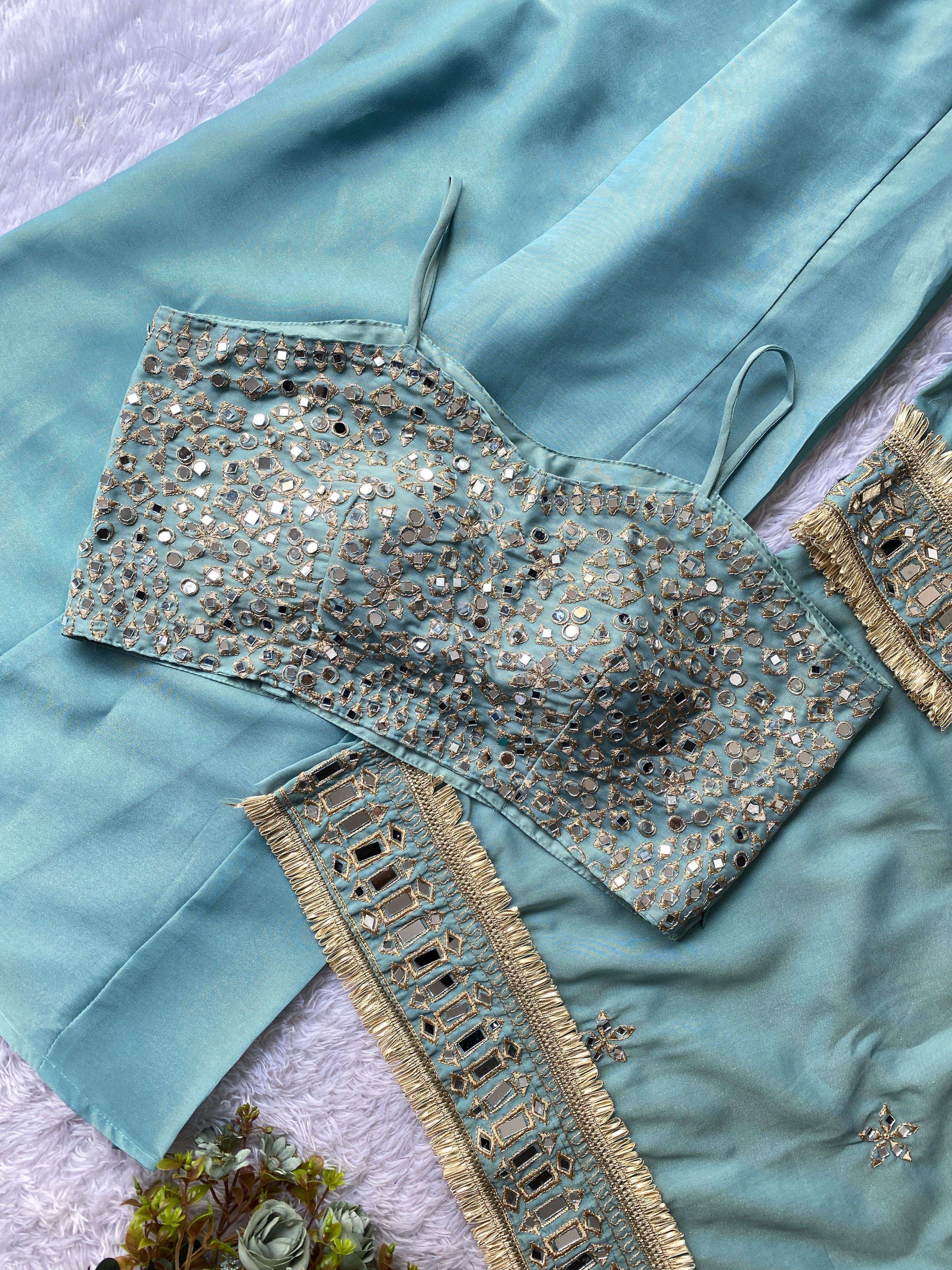 LG 2015 COSMOS FABRIC BEAUTIFUL DESIGNER WORK PARTY WEAR LADIES SUIT