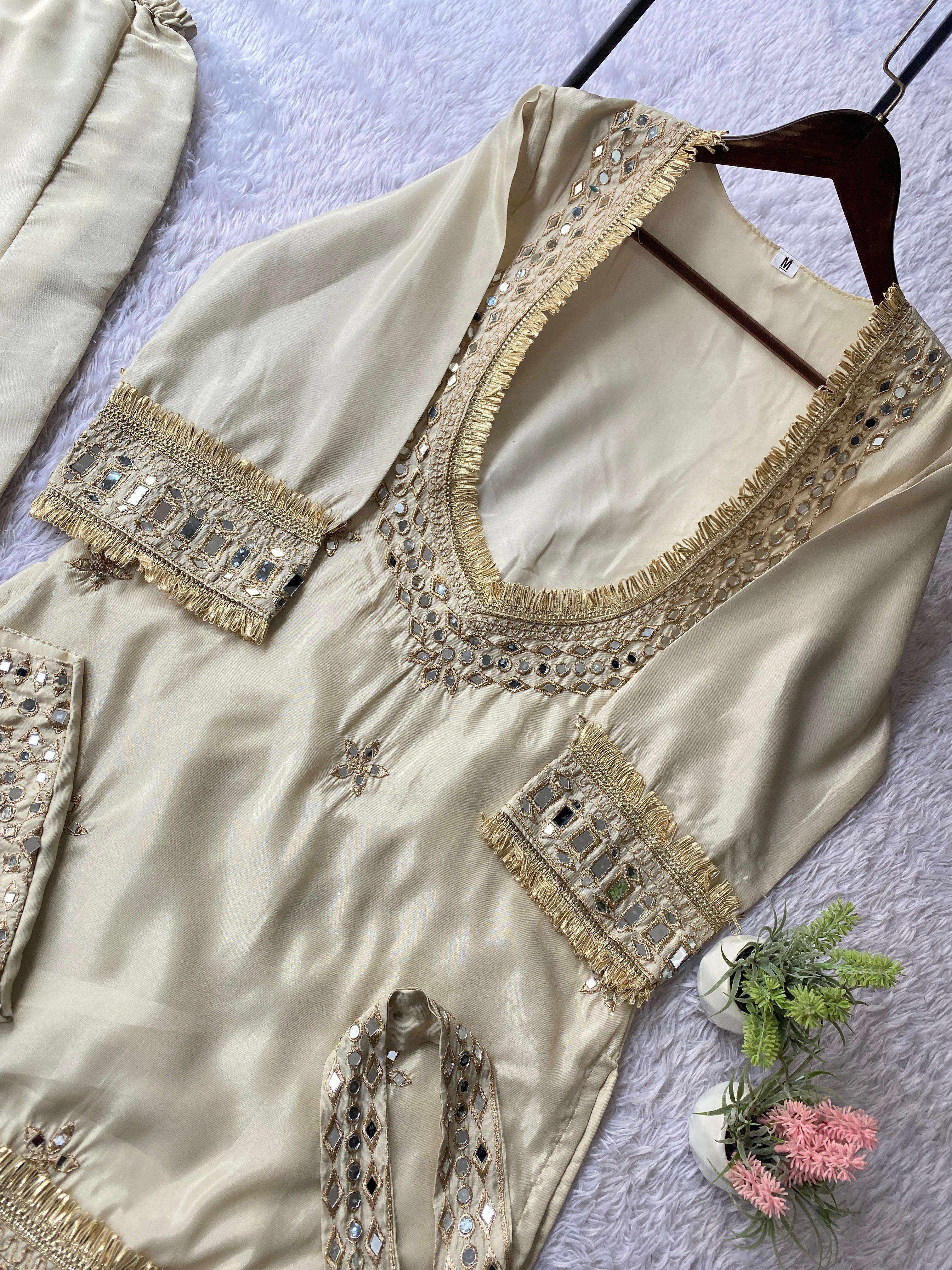 LG 2015 COSMOS FABRIC BEAUTIFUL DESIGNER WORK PARTY WEAR LADIES SUIT