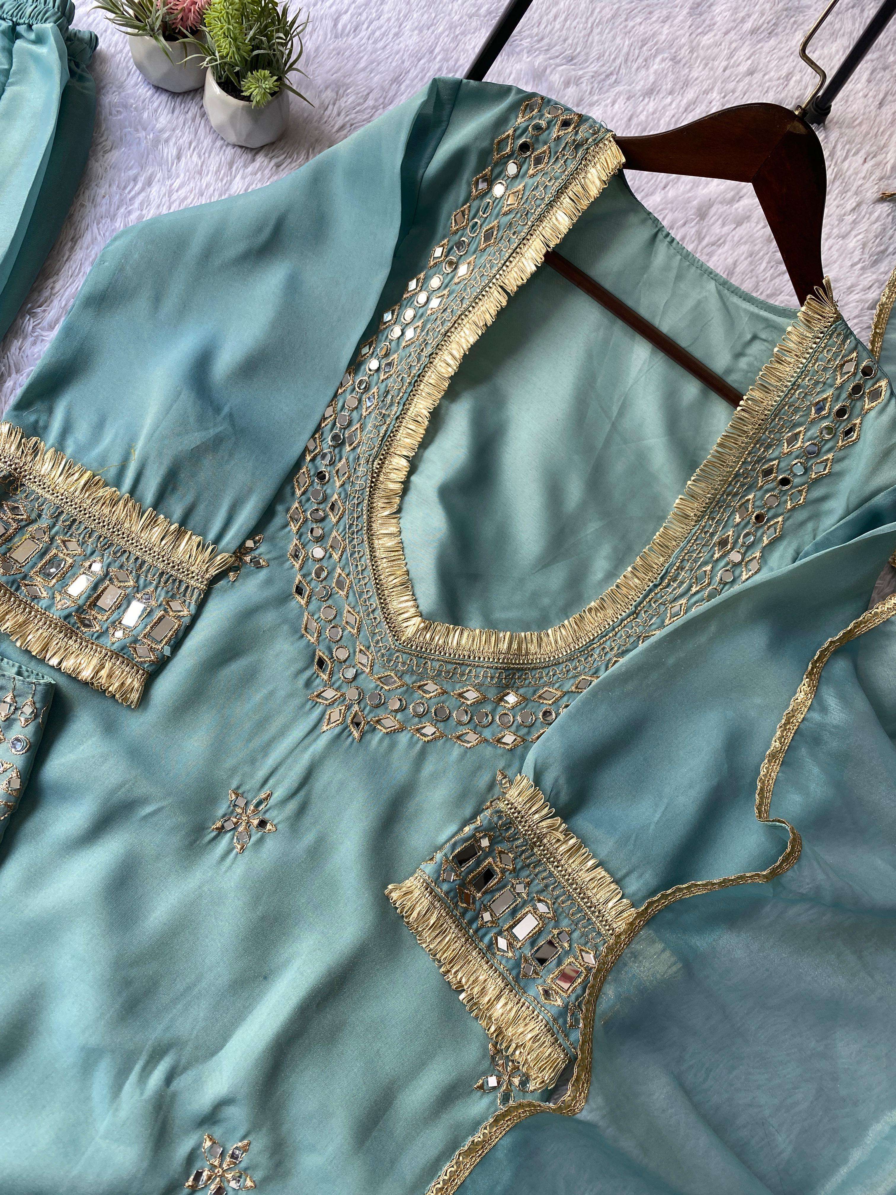 LG 2015 COSMOS FABRIC BEAUTIFUL DESIGNER WORK PARTY WEAR LADIES SUIT
