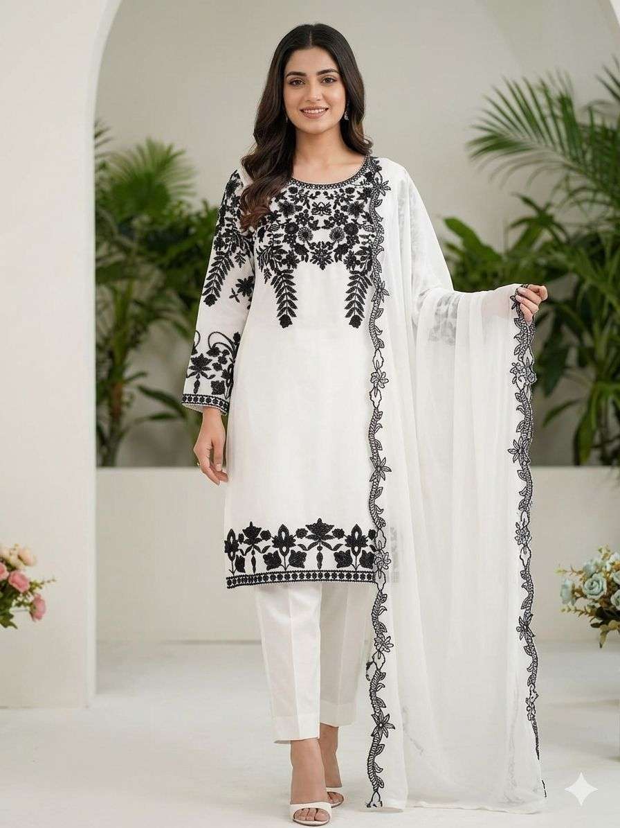 LG 2098 GEORGETTE SEQUENCE DESIGNER PARTY WEAR LADIES SUIT