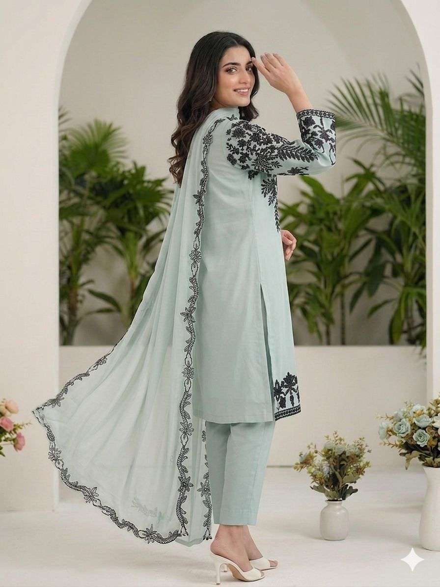LG 2098 GEORGETTE SEQUENCE DESIGNER PARTY WEAR LADIES SUIT