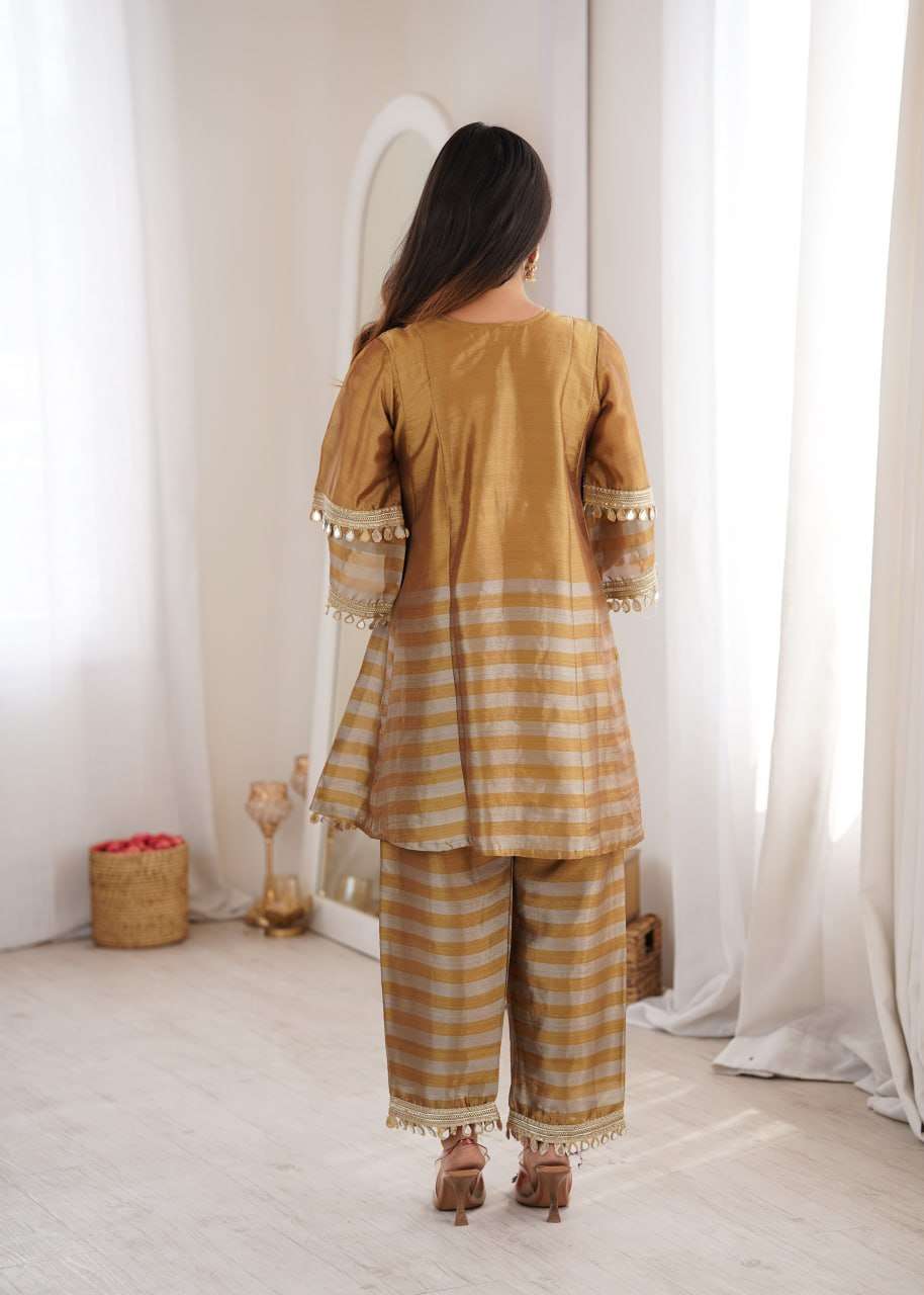 LW 9339 PARTY WEAR DESIGNER LOOK READ YMADE TOP BOTTOM WITH BATWA
