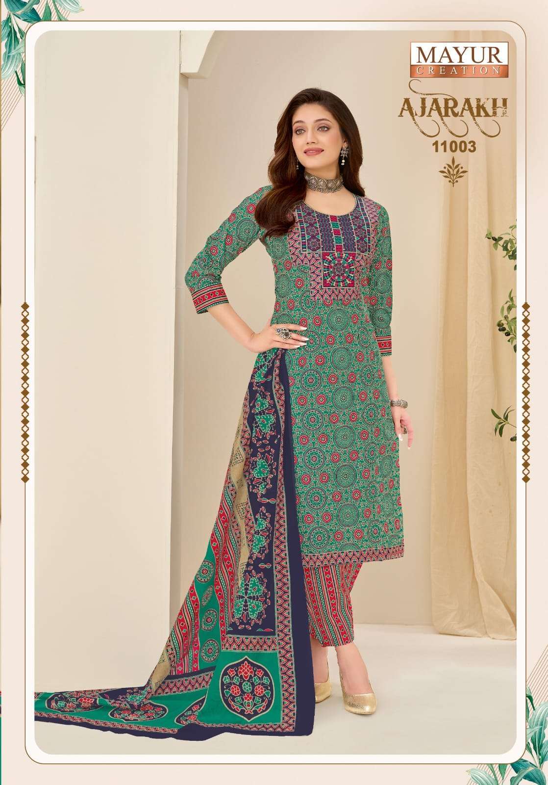 MAYUR CREATION AJRAKH VOL 11 READY MADE COLLECTION 