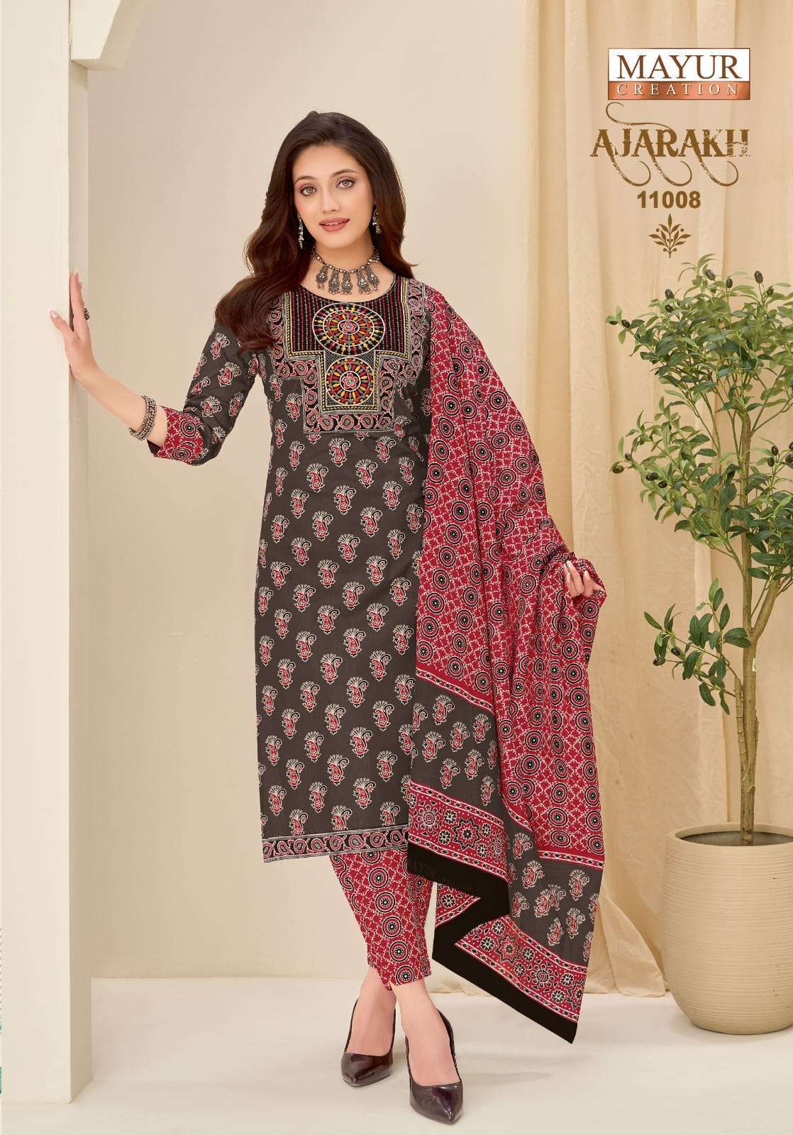 MAYUR CREATION AJRAKH VOL 11 READY MADE COLLECTION 