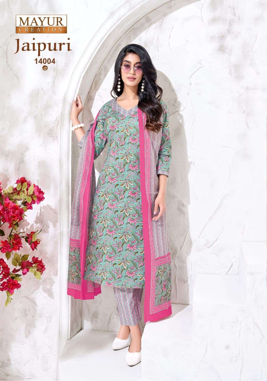 MAYUR CREATION JAIPURI VOL 14 READY MADE COLLECTION 