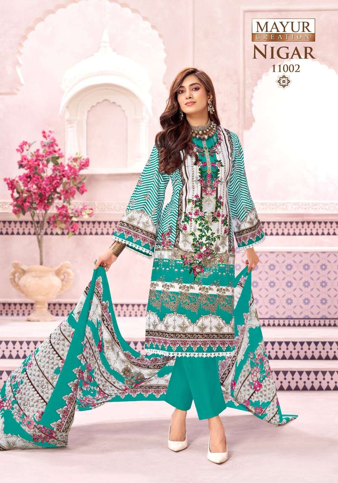 MAYUR CREATION NIGAR VOL 11 COTTON DIGITAL KARACHI PRINT SALWAR SUIT