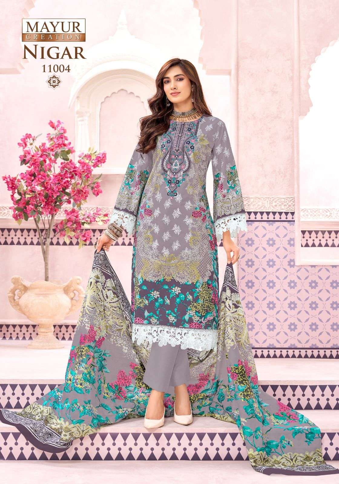 MAYUR CREATION NIGAR VOL 11 COTTON DIGITAL KARACHI PRINT SALWAR SUIT