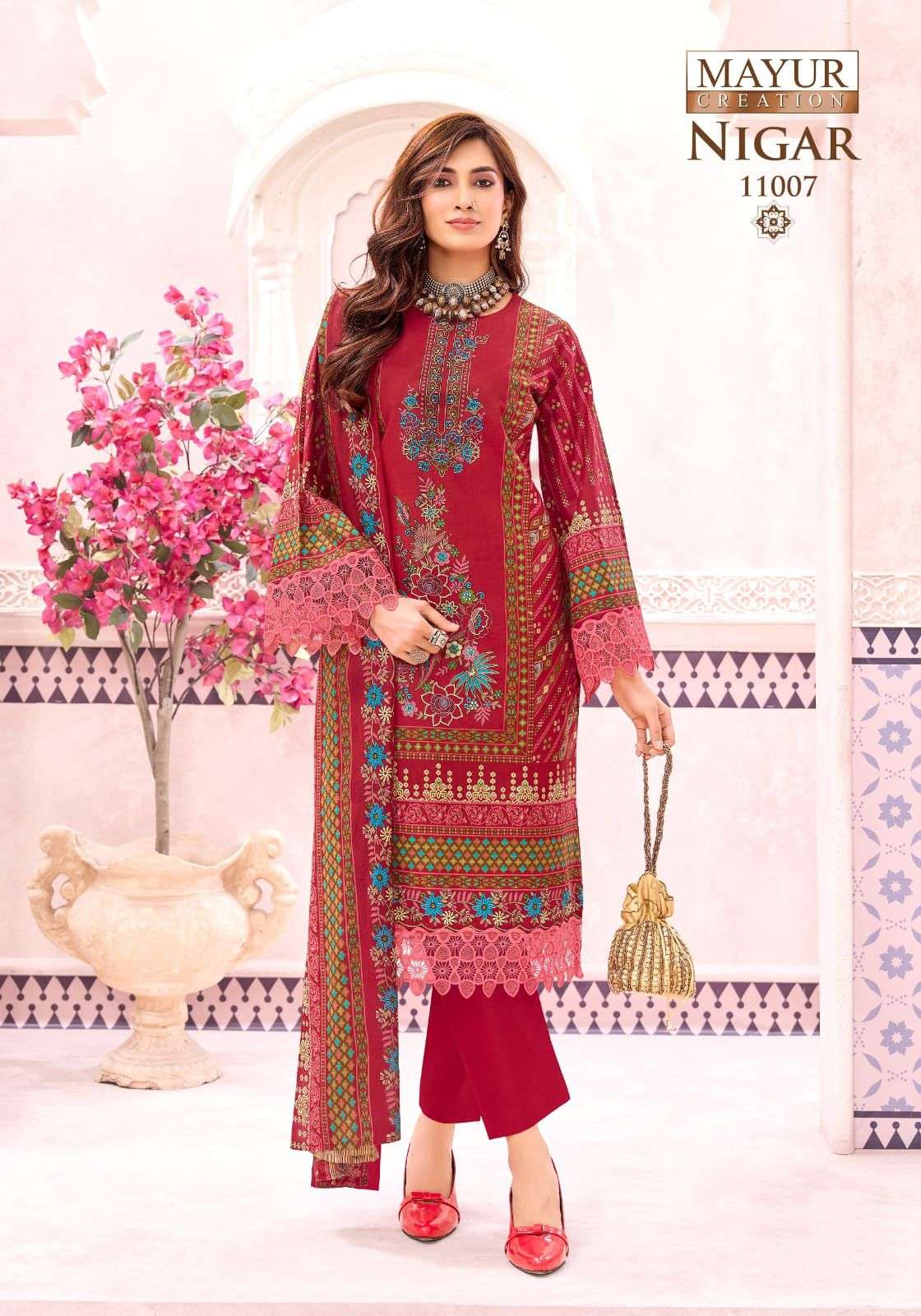 MAYUR CREATION NIGAR VOL 11 COTTON DIGITAL KARACHI PRINT SALWAR SUIT
