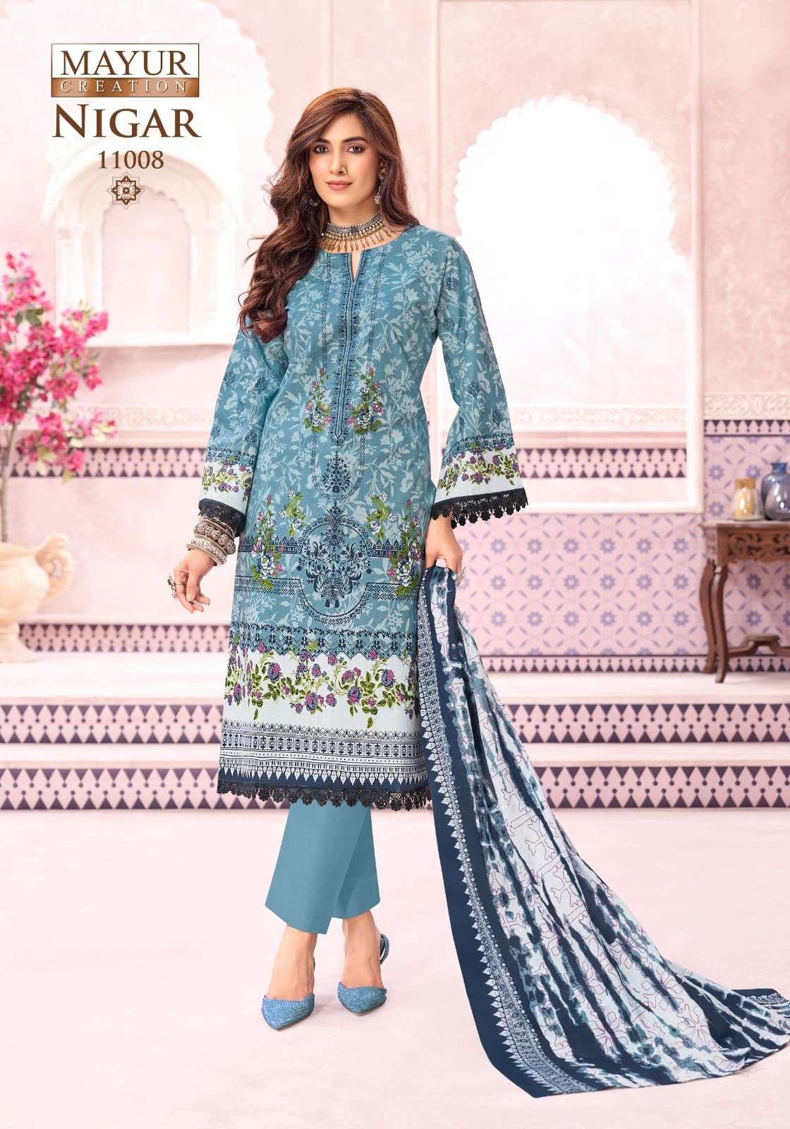 MAYUR CREATION NIGAR VOL 11 COTTON DIGITAL KARACHI PRINT SALWAR SUIT