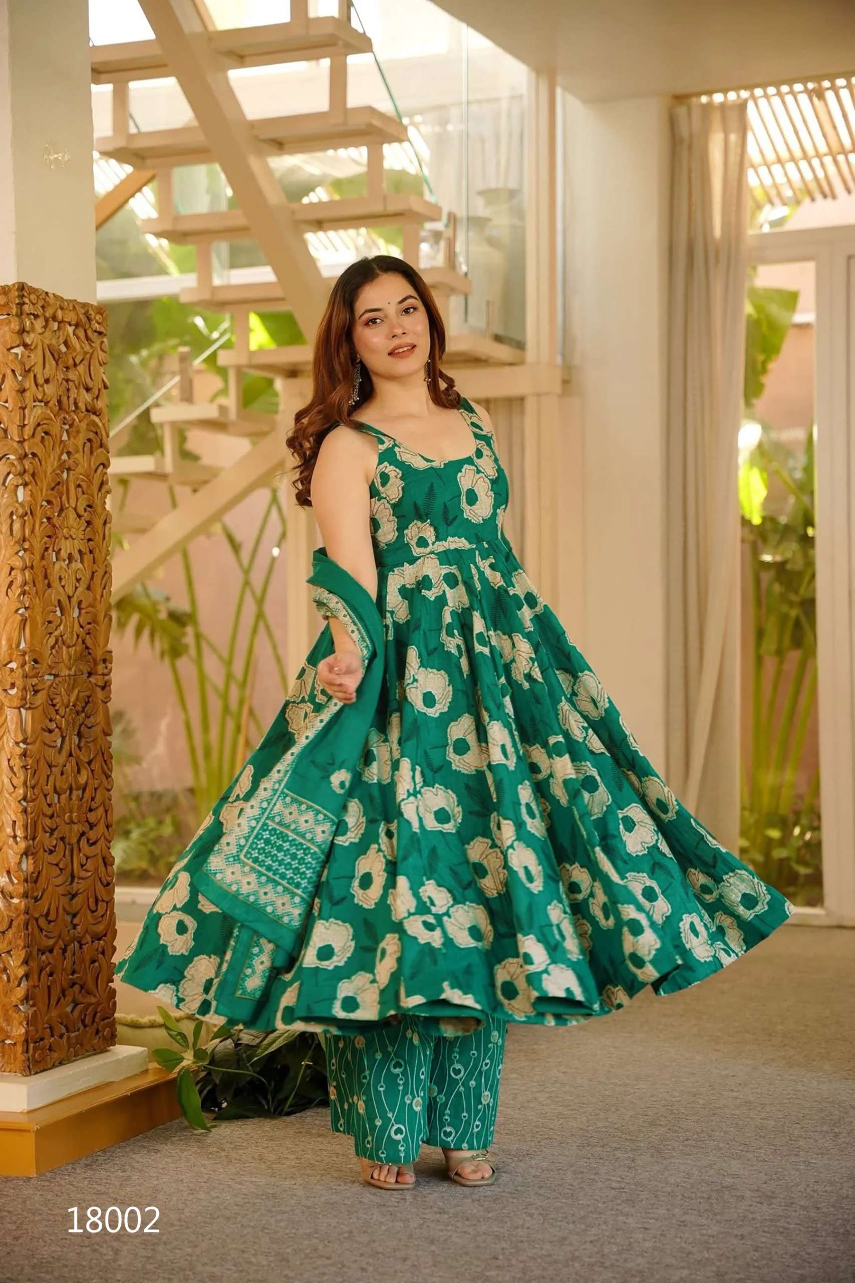 MF CLORA VOL 18 MUSLIN PRINTED FANCY LOOK READY LADIES 3PCS SET COLLECTION 