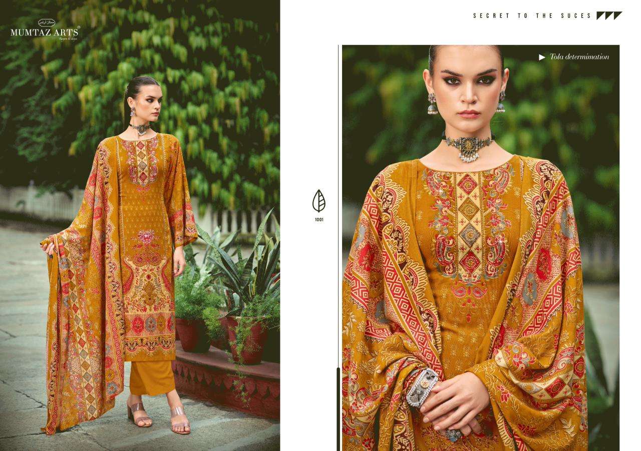 MUMTAZ ARTS MAKHMALI VISCOSE FANCY WORKS LADIES SALWAR SUIT