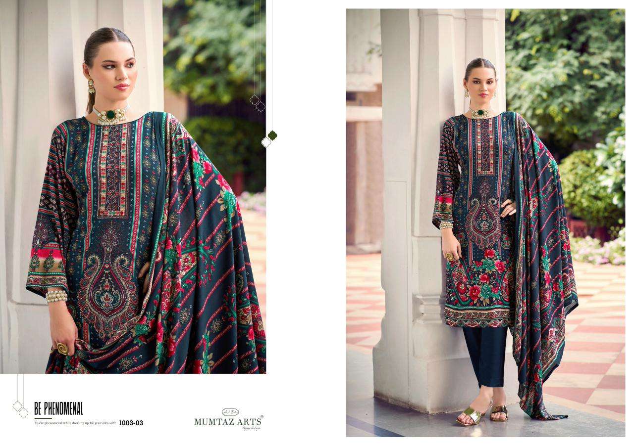 MUMTAZ ARTS MAKHMALI VISCOSE FANCY WORKS LADIES SALWAR SUIT