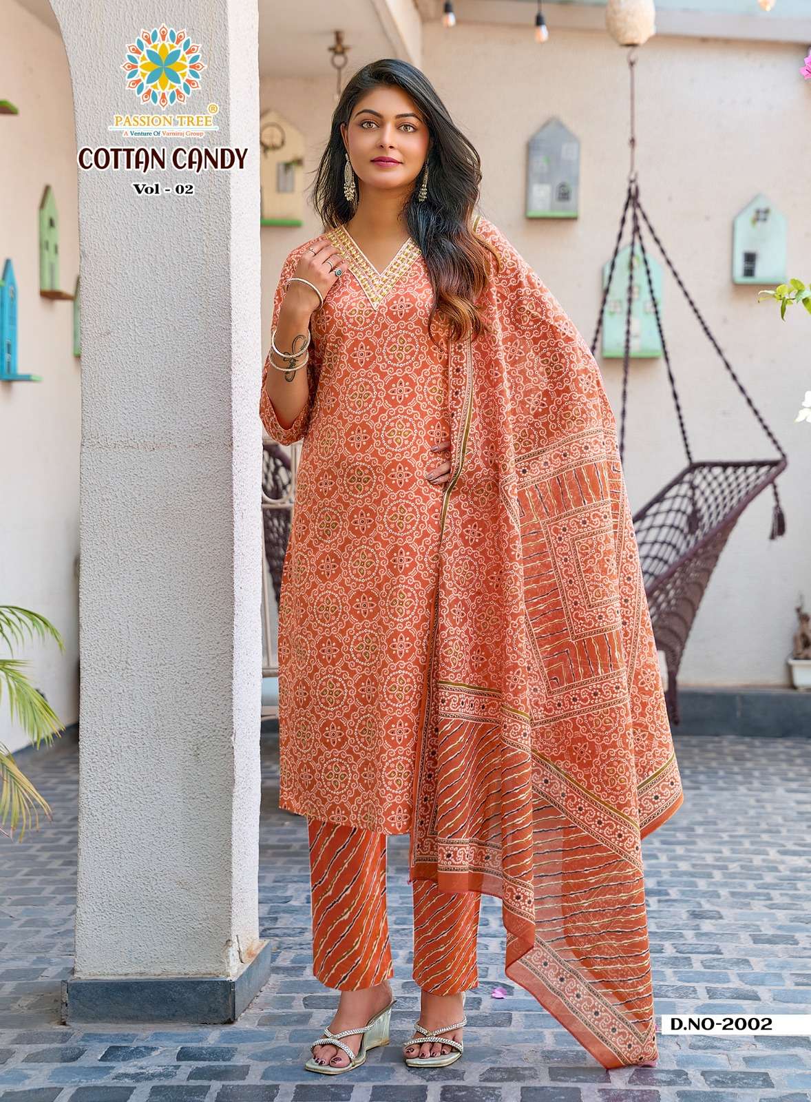 PASSION TREE COTTON CANDY VOL 2 COTTON PRINT LADIES 3PCS SET COLLECTION 