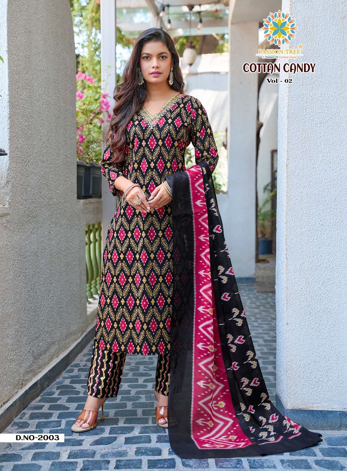 PASSION TREE COTTON CANDY VOL 2 COTTON PRINT LADIES 3PCS SET COLLECTION 
