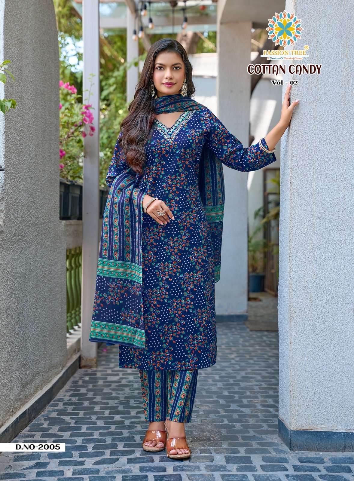 PASSION TREE COTTON CANDY VOL 2 COTTON PRINT LADIES 3PCS SET COLLECTION 