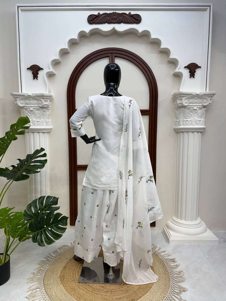 RTC 6019 CHANDERI SILK PREETY LOOK DESIGNER LADIES PARTY WEAR LADIES SUIT