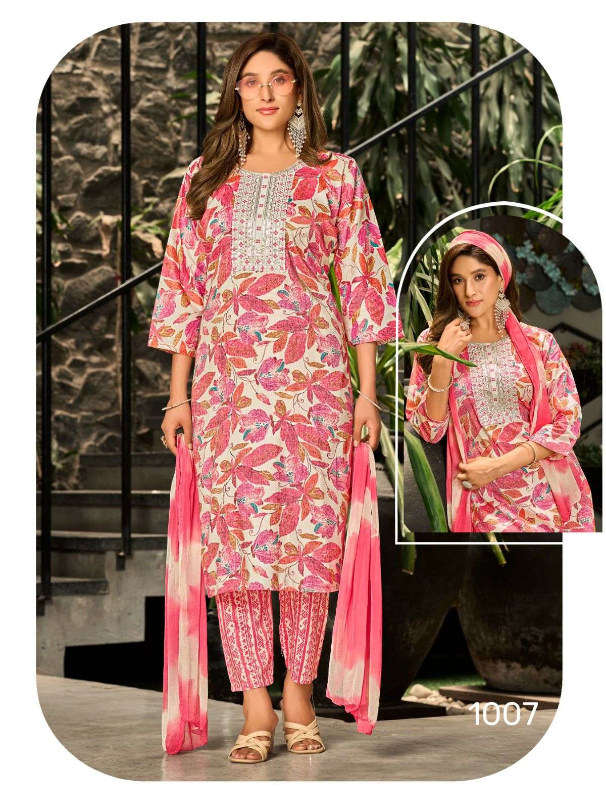 SANKHESWER IMPEX DRY FRUIT VOL 1 CAPSULE PRINT FANCY LADIES 3PCS SET COLLECTION 