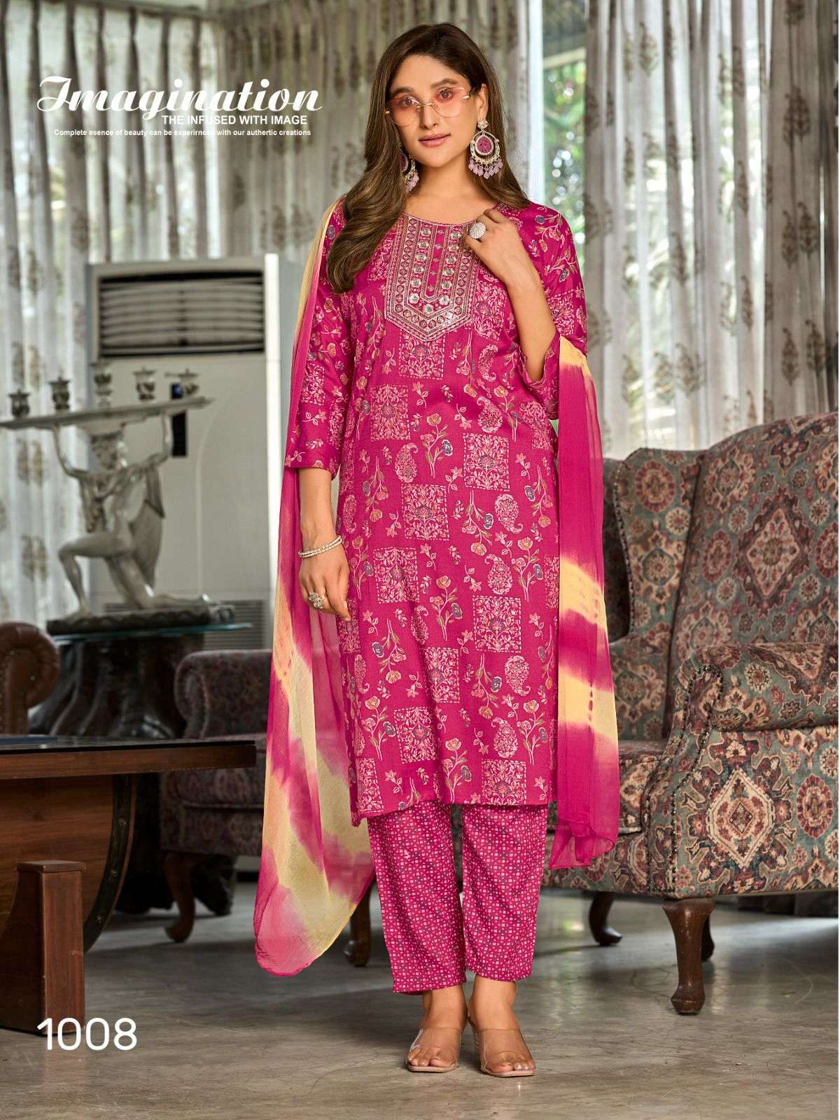 SANKHESWER IMPEX DRY FRUIT VOL 1 CAPSULE PRINT FANCY LADIES 3PCS SET COLLECTION 