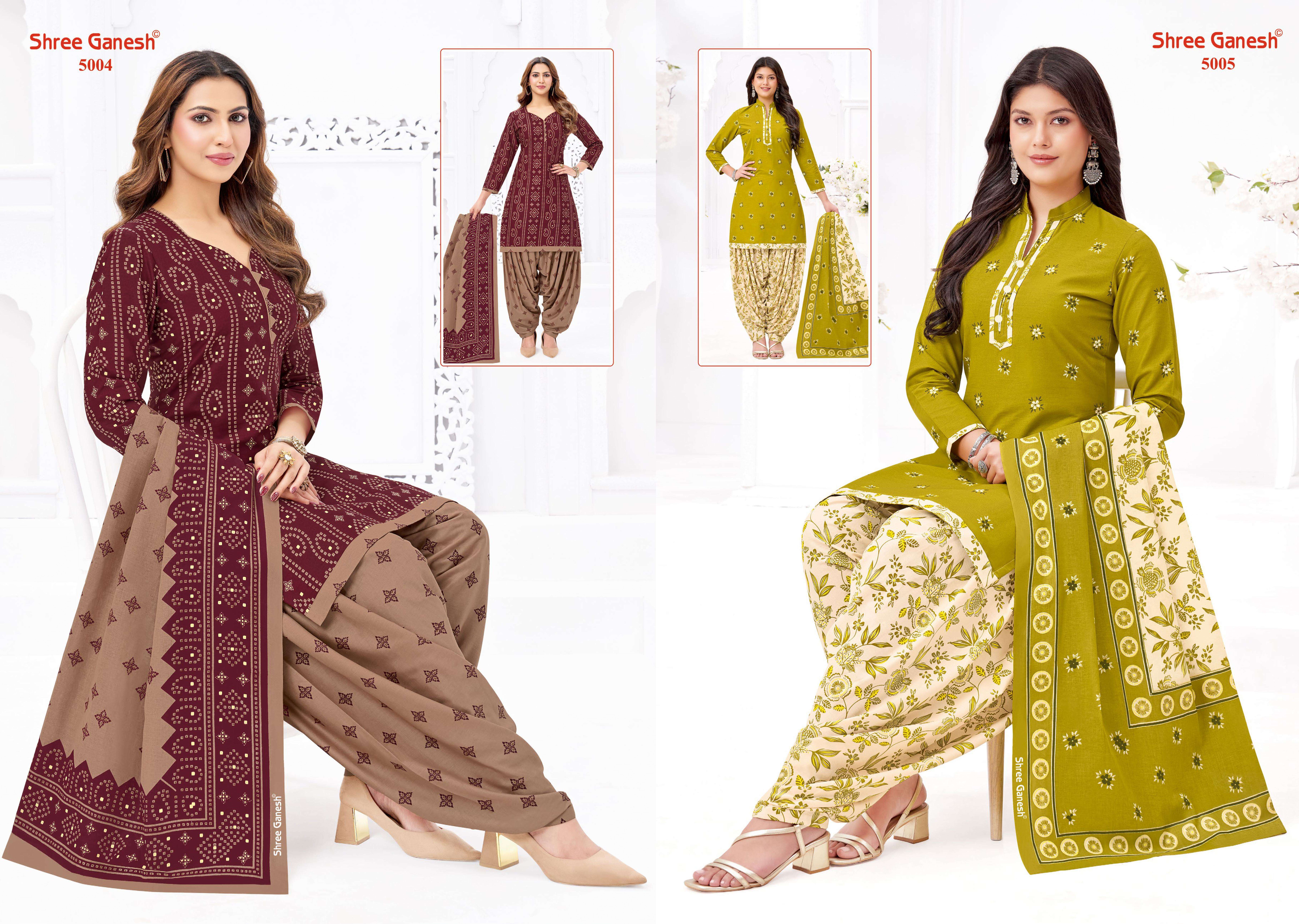 SHREE GANESH HANSIKA VOL 30 COTTON PRINTED PATIYALA SUIT