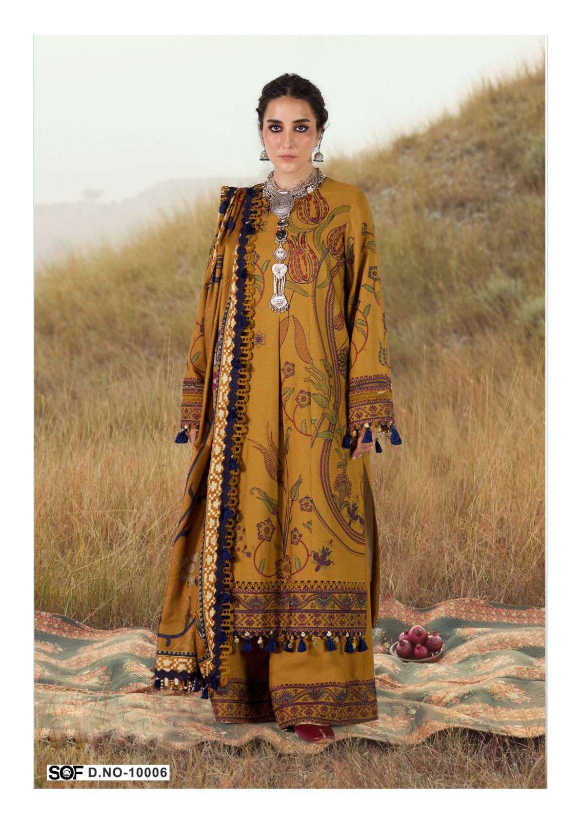 SHREE OM FAB ALIYA B VOL 10 LAWN COTTON DIGITAL PRINTS SALWAR SUIT	