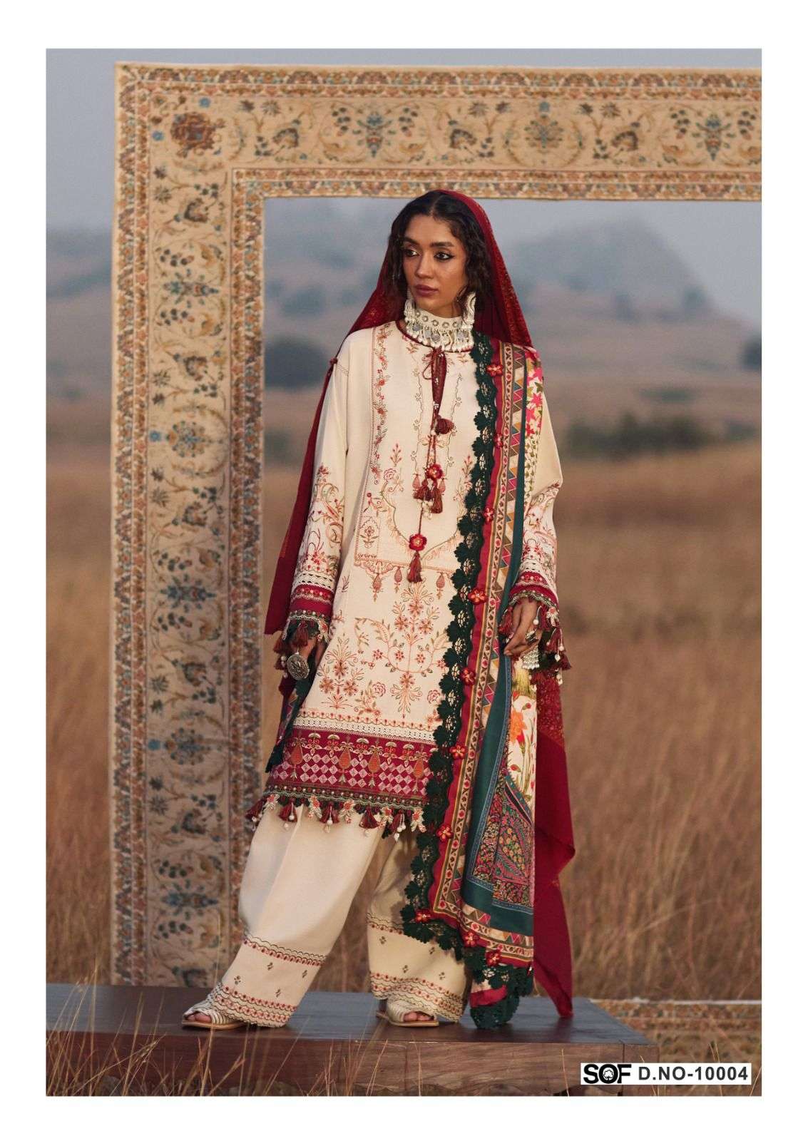 SHREE OM FAB ALIYA B VOL 10 LAWN COTTON DIGITAL PRINTS SALWAR SUIT	