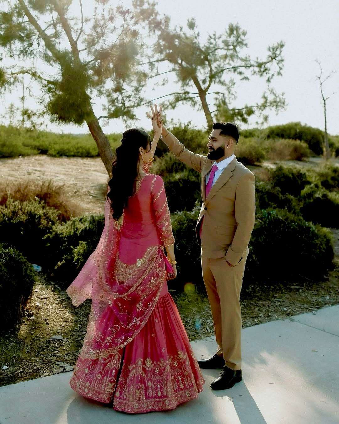 SR 1670 GEORGETTE HEAVY DESIGNER WEDDING WEAR LADIES SUIT 