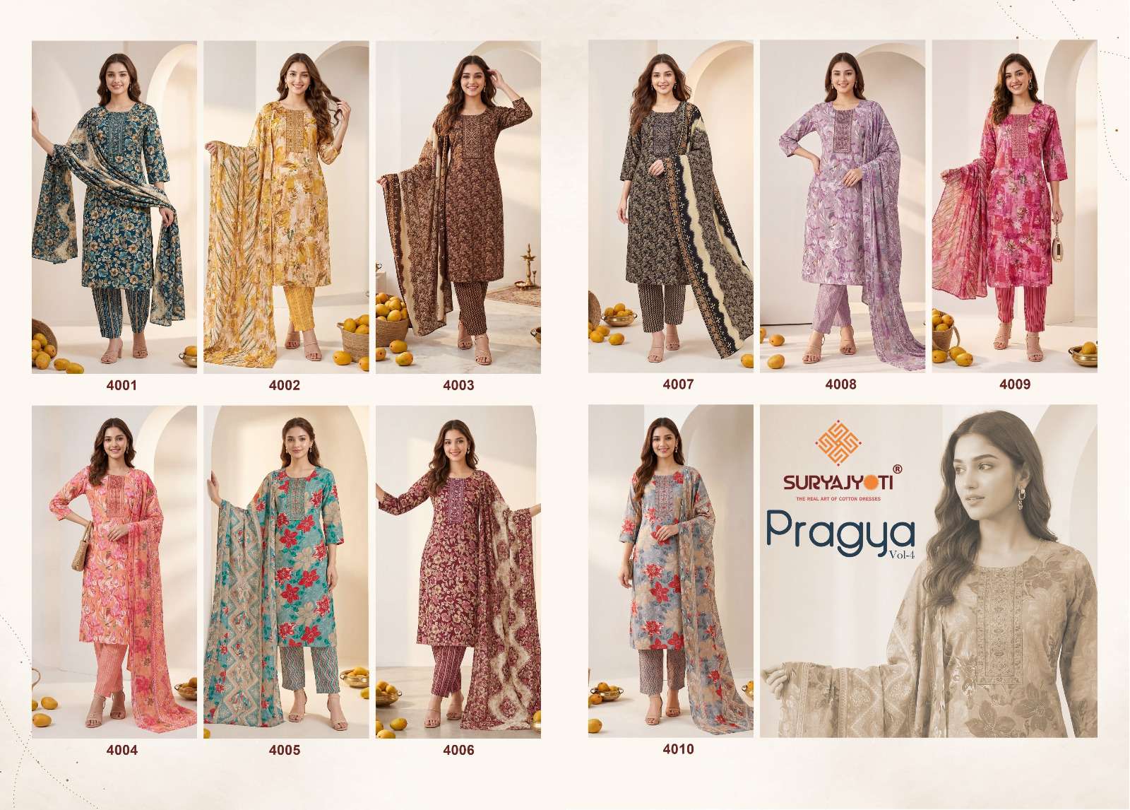 SURYAJYOTI PRAGYA VOL 4 READY MADE COLLECTION 