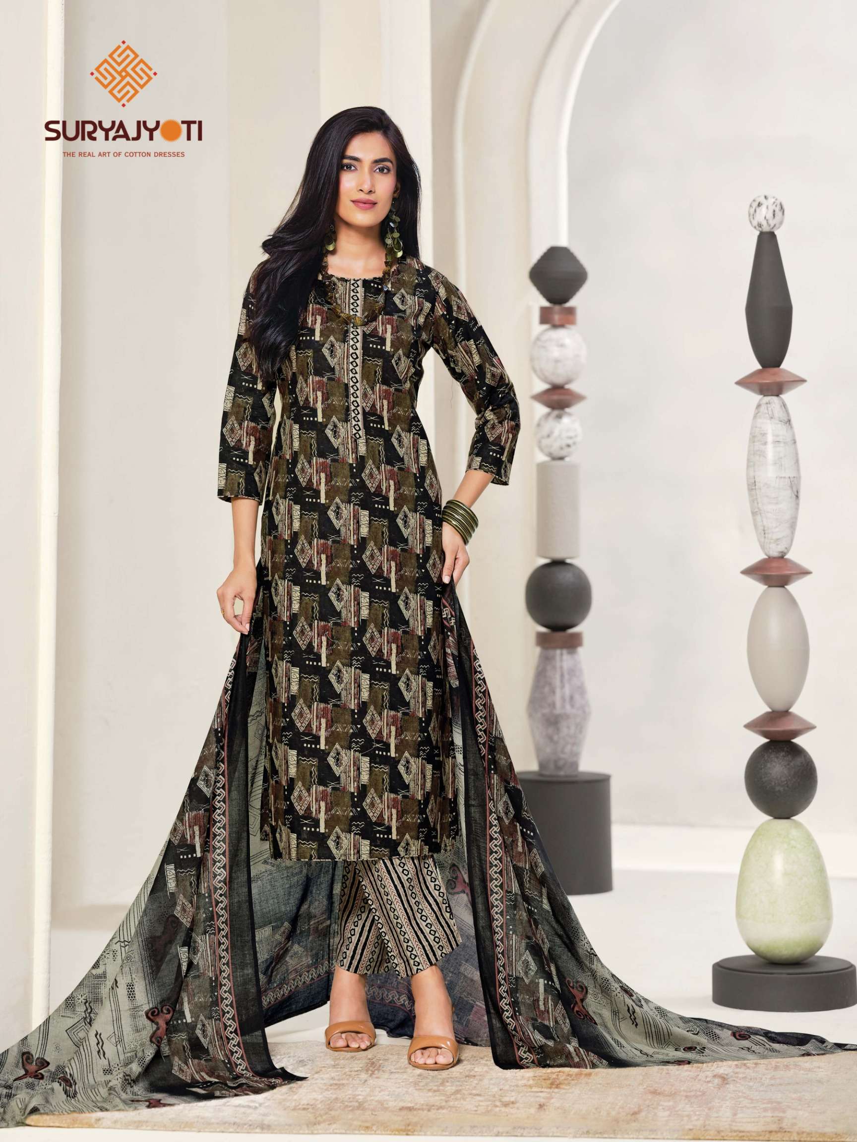 SURYAJYOTI ZION COTTON VOL 21 COTTON PRINTED LADIES SALWAR SUIT