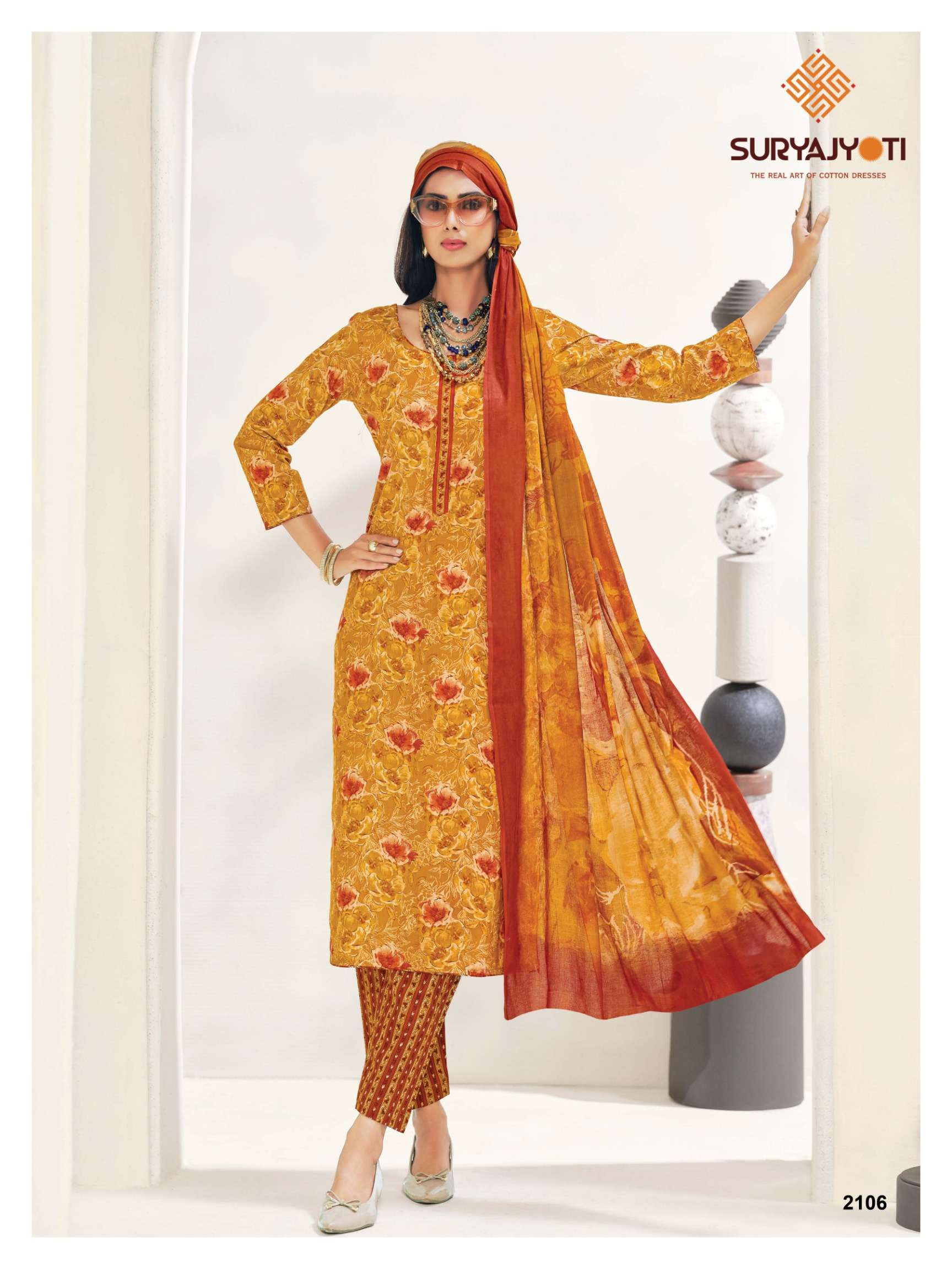 SURYAJYOTI ZION COTTON VOL 21 COTTON PRINTED LADIES SALWAR SUIT